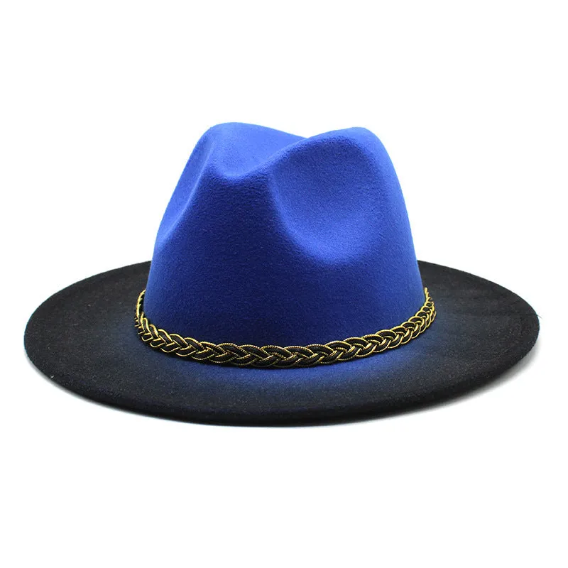 Gradient Color Woolen Hats