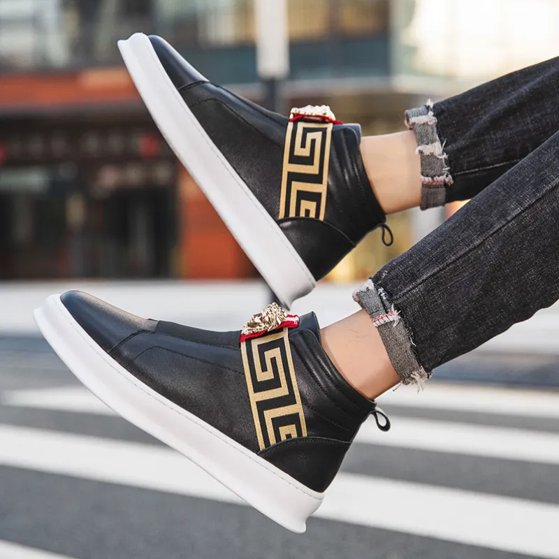 Handmade Cool Casual Short Boots Classic Fashion Men's Boots