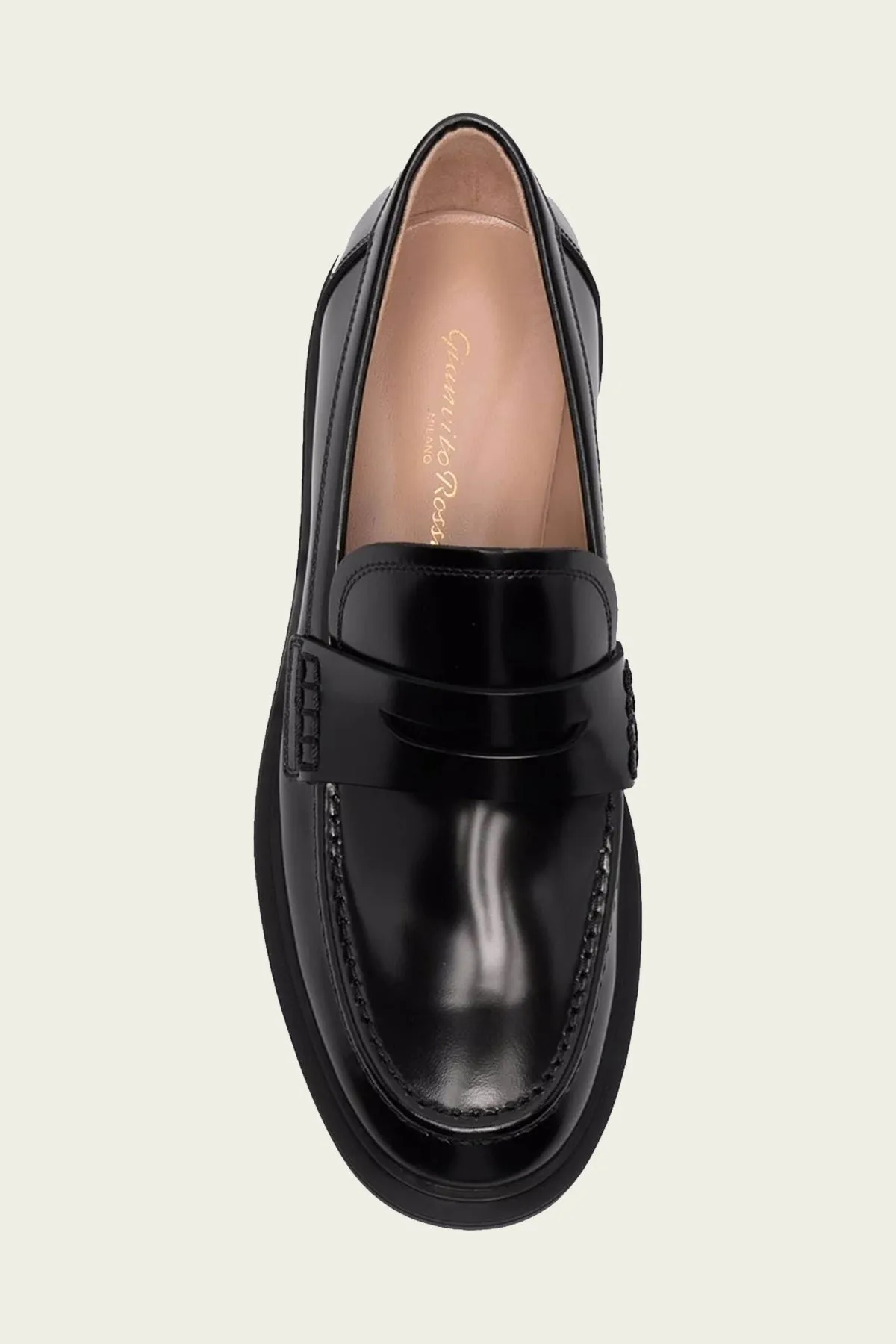 Harris Leather Loafers in Black