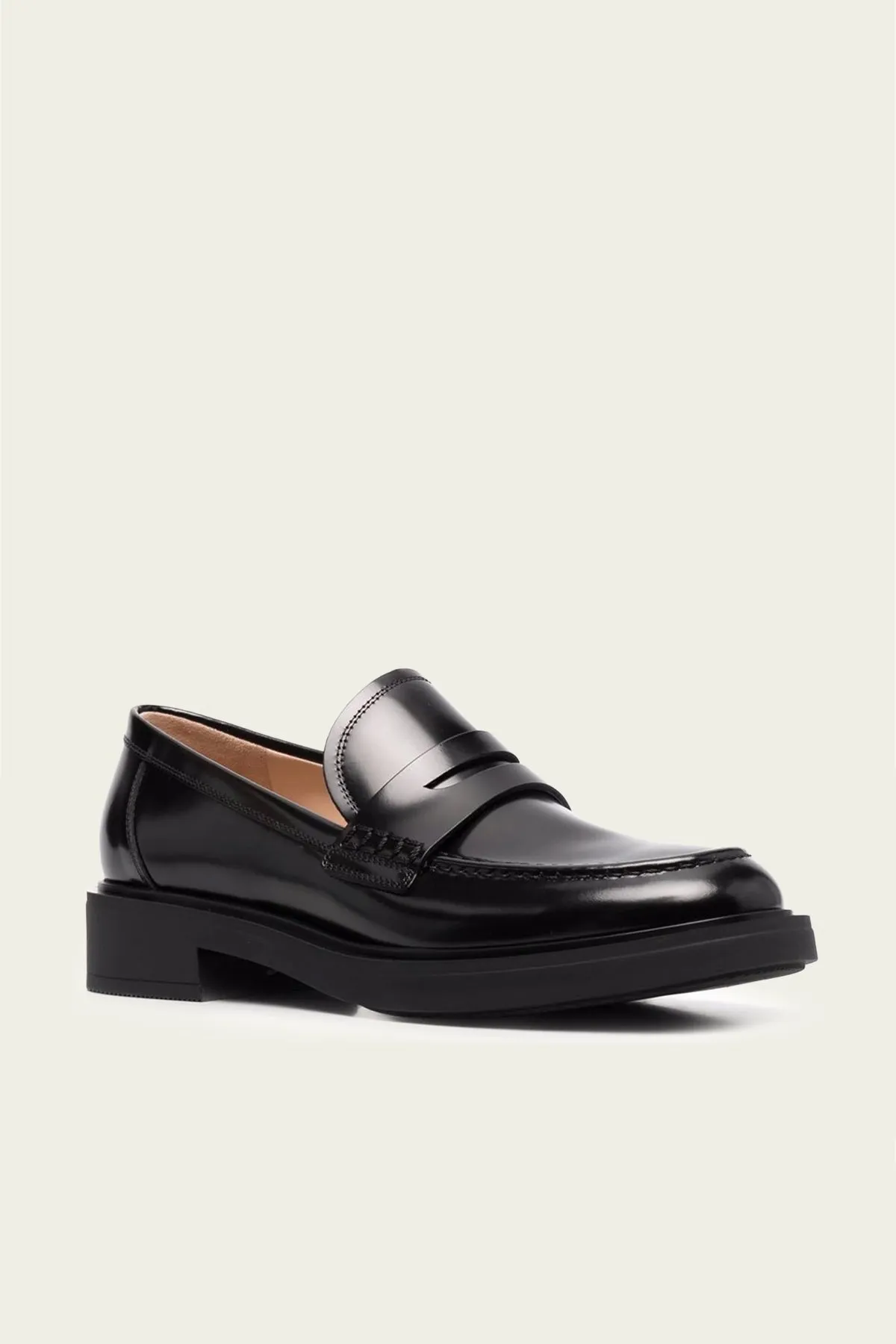 Harris Leather Loafers in Black