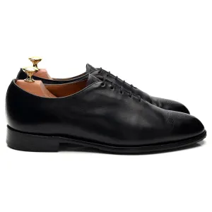 'Harrow' Black Leather Wholecut Oxford UK 9