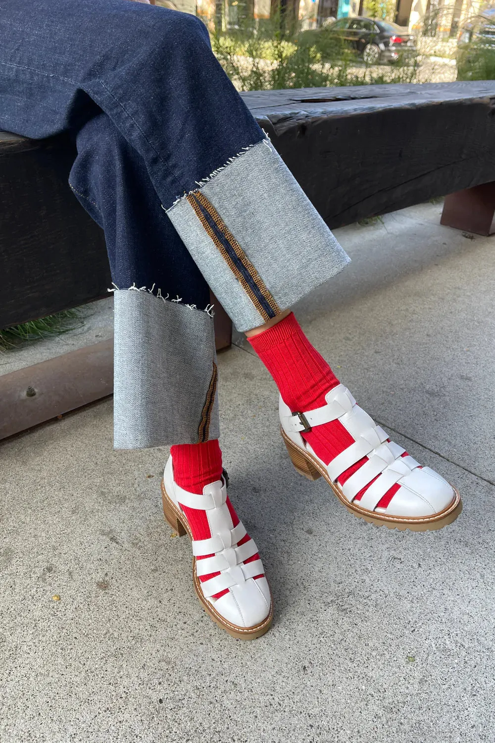 Her Socks | Classic Red