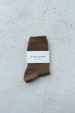 Her Socks | Dark Tan