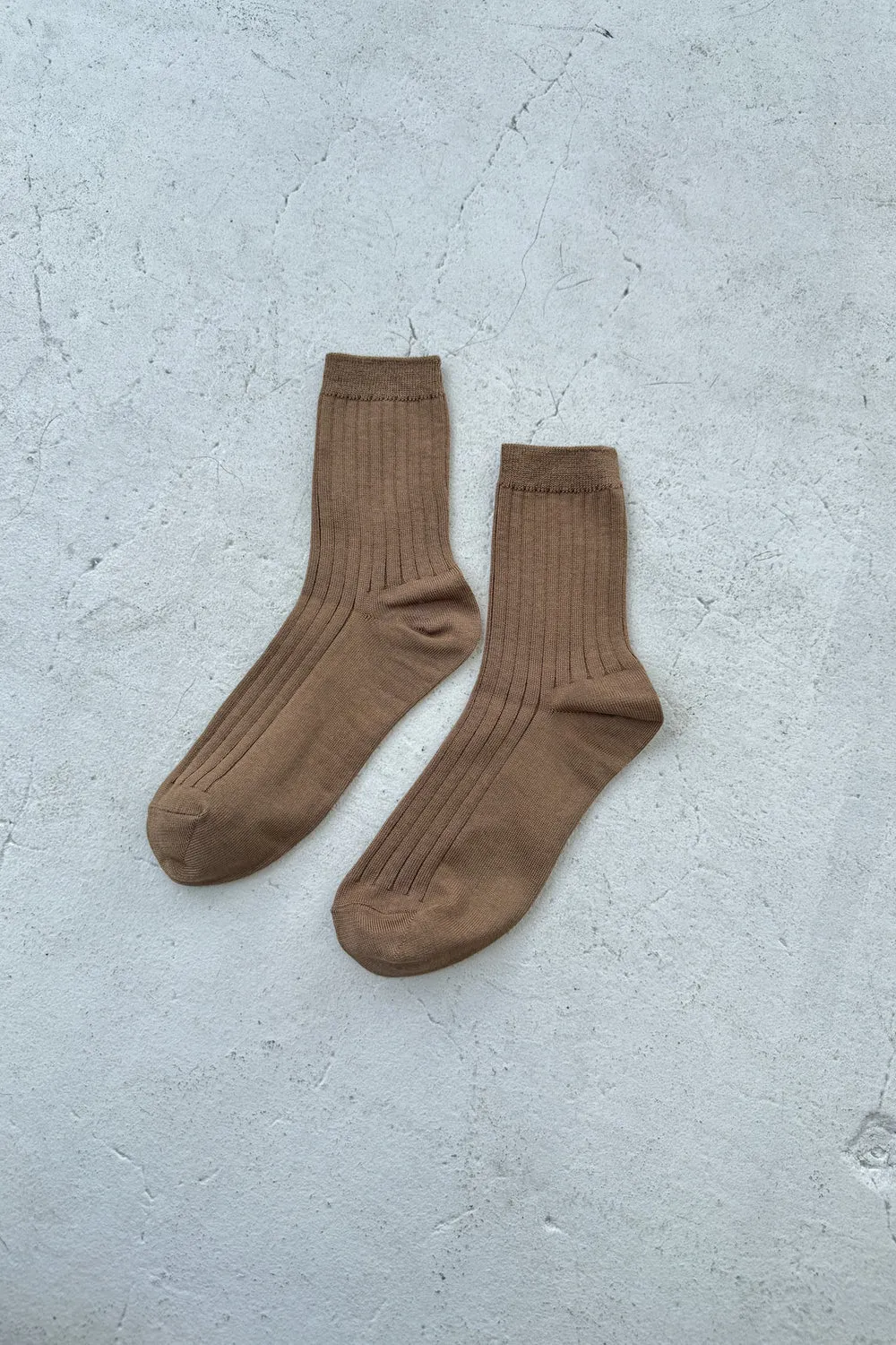Her Socks | Dark Tan