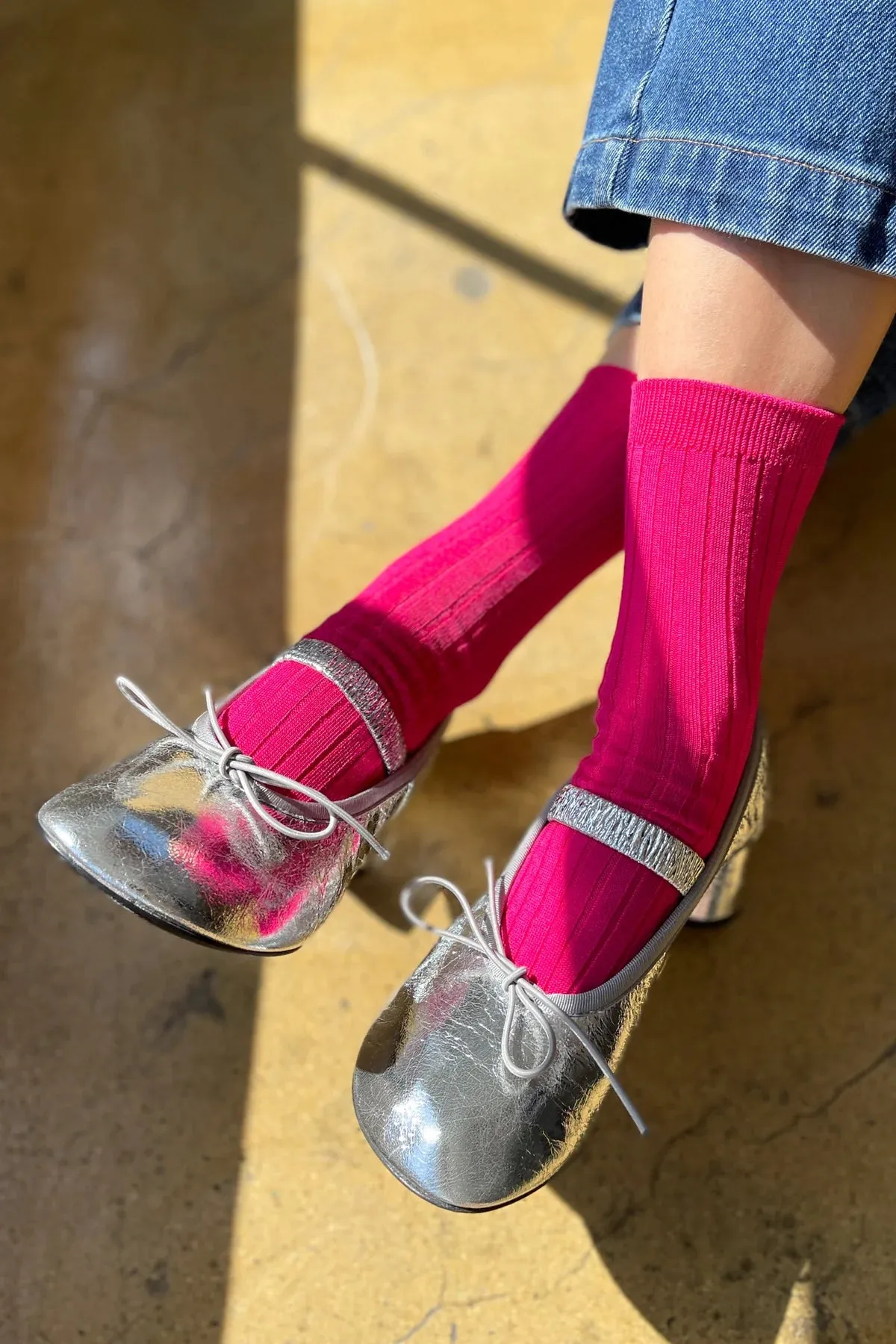 Her Socks | Fuchsia