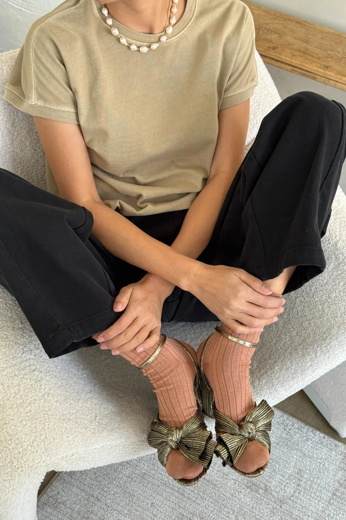 Her Socks | Nude Peach