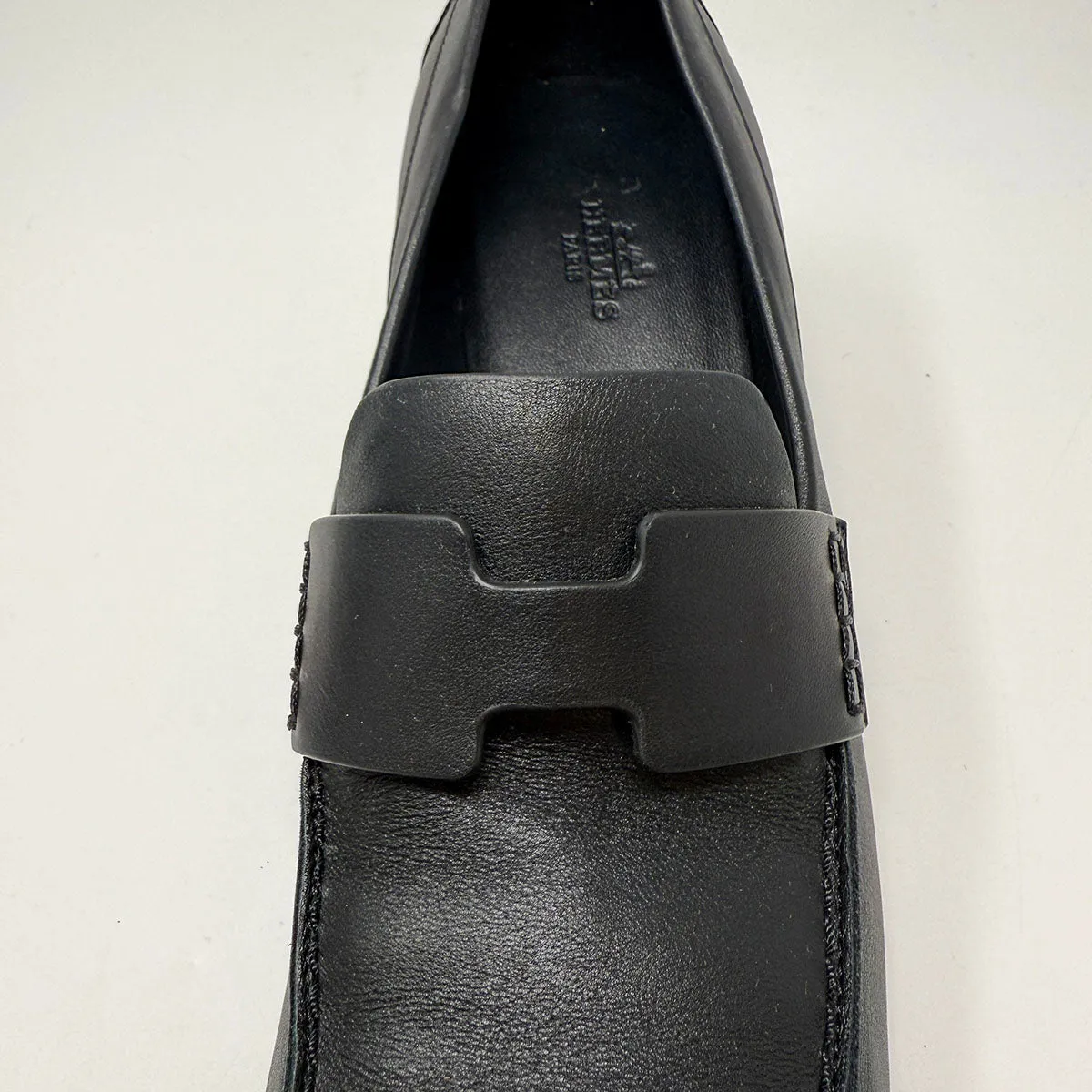 Hermes Intemporelle 50 H Logo Pumps