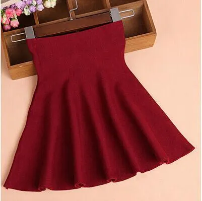 High Waist Pleated Mini Skirt