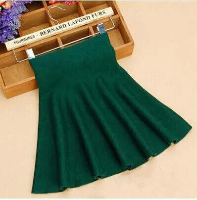 High Waist Pleated Mini Skirt