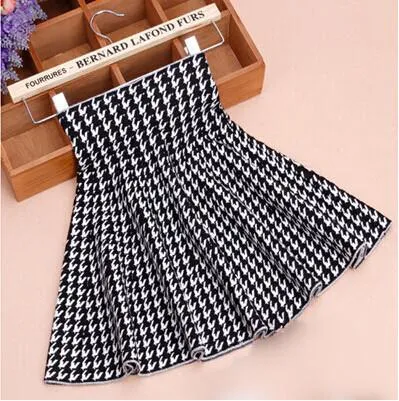 High Waist Pleated Mini Skirt