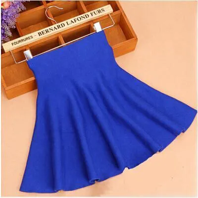High Waist Pleated Mini Skirt