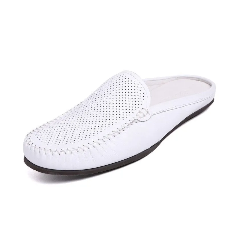 Hollow Out Breathable Daily Leisure Men Slippers