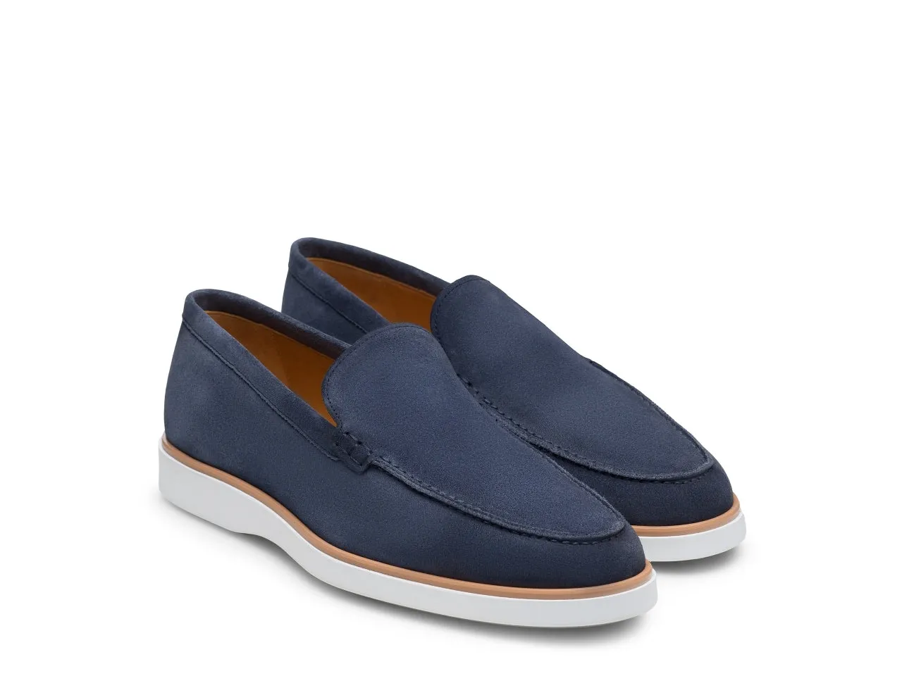 Italian Cream Suede Libraria Loafers - Loafers shoes