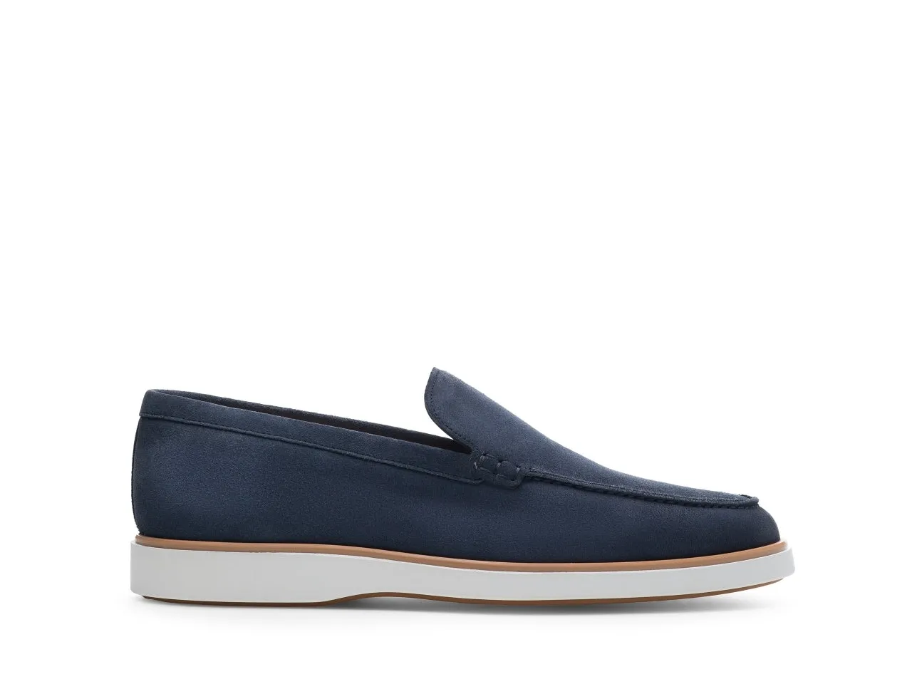 Italian Cream Suede Libraria Loafers - Loafers shoes