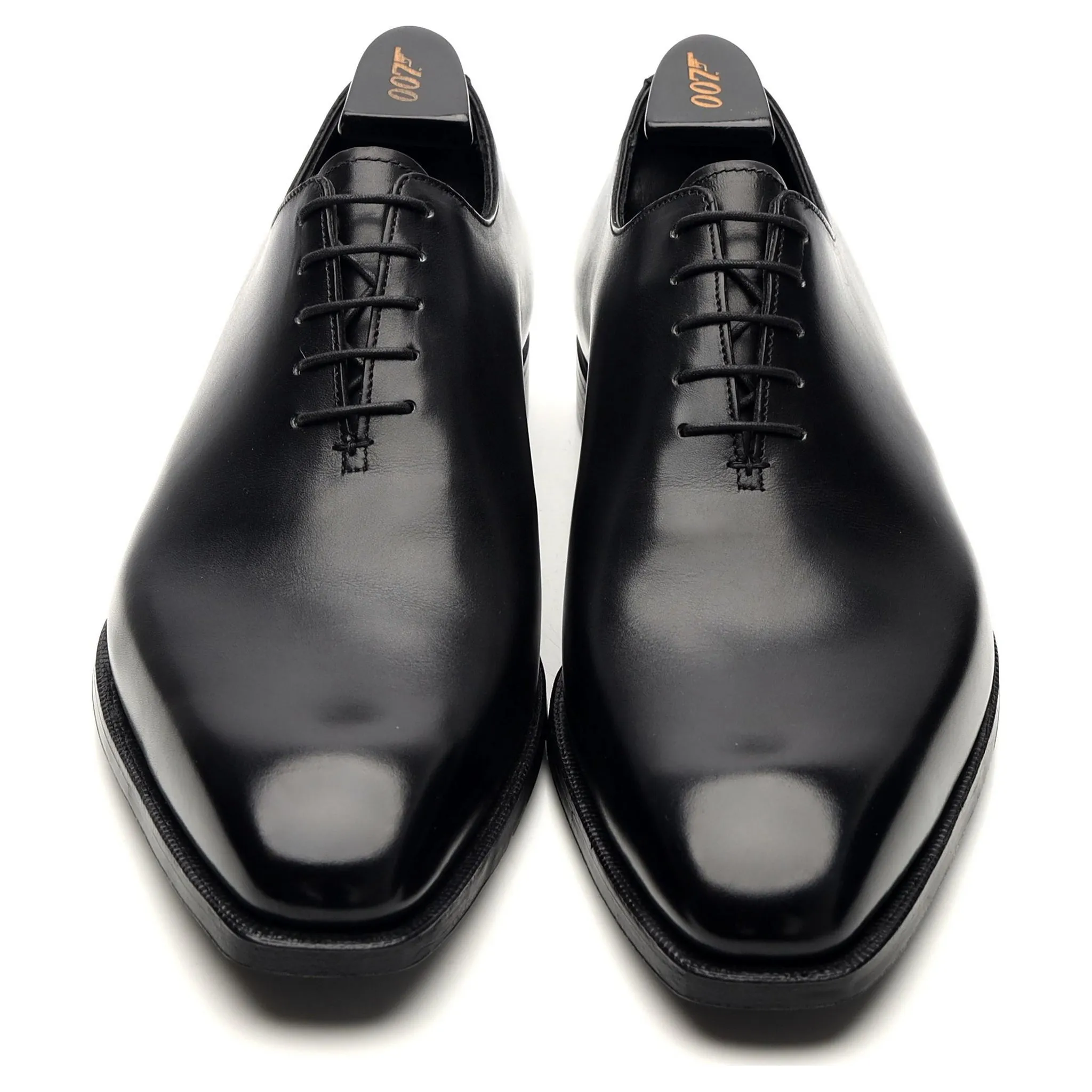 'James 007' Black Leather Oxford UK 8.5 E
