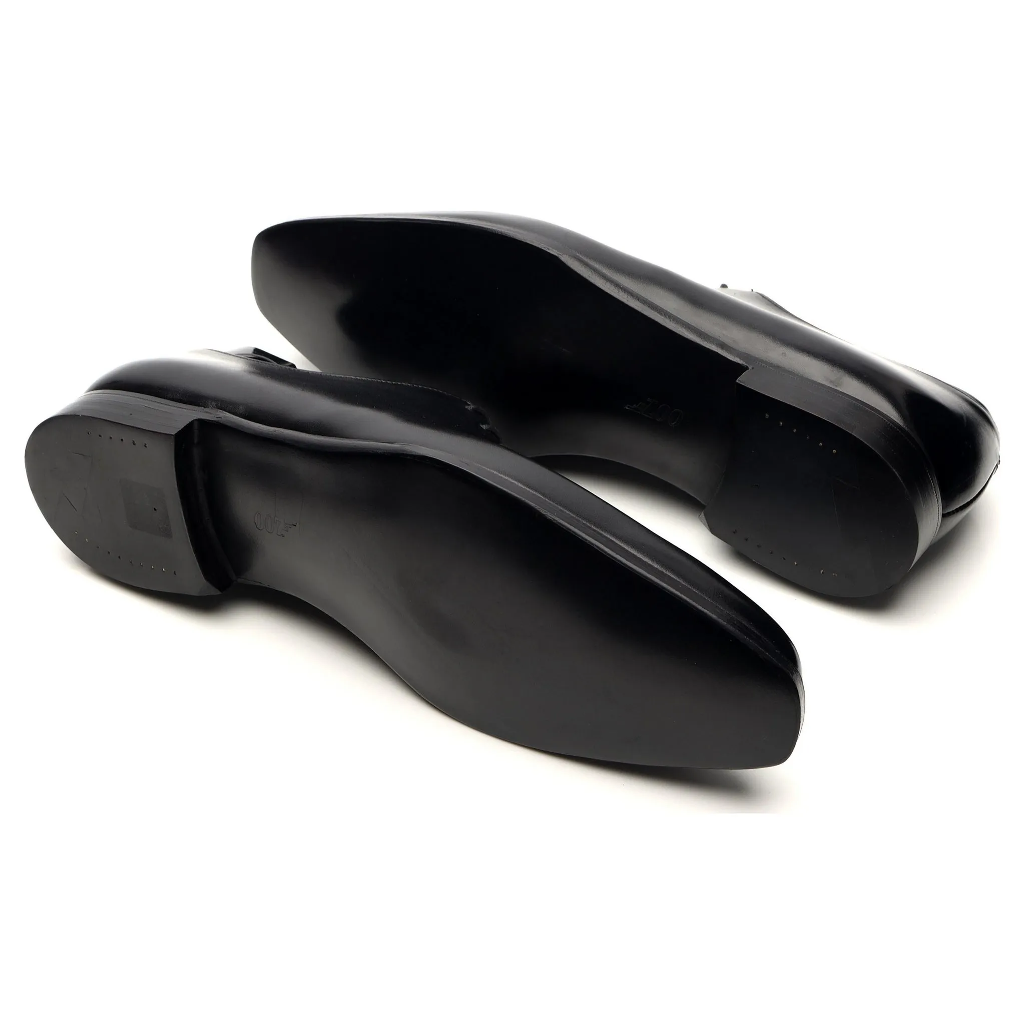 'James 007' Black Leather Oxford UK 8.5 E