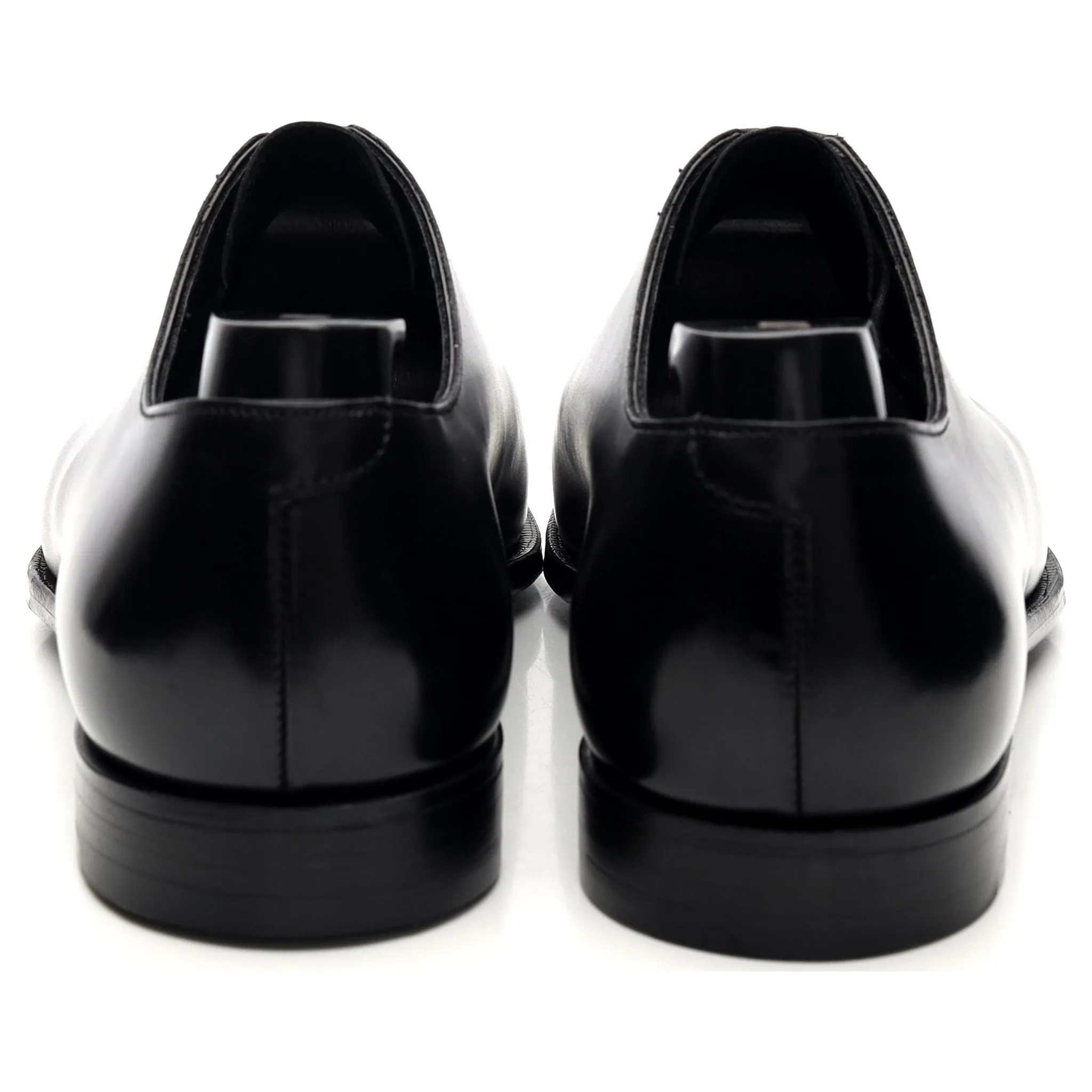 'James 007' Black Leather Oxford UK 8.5 E