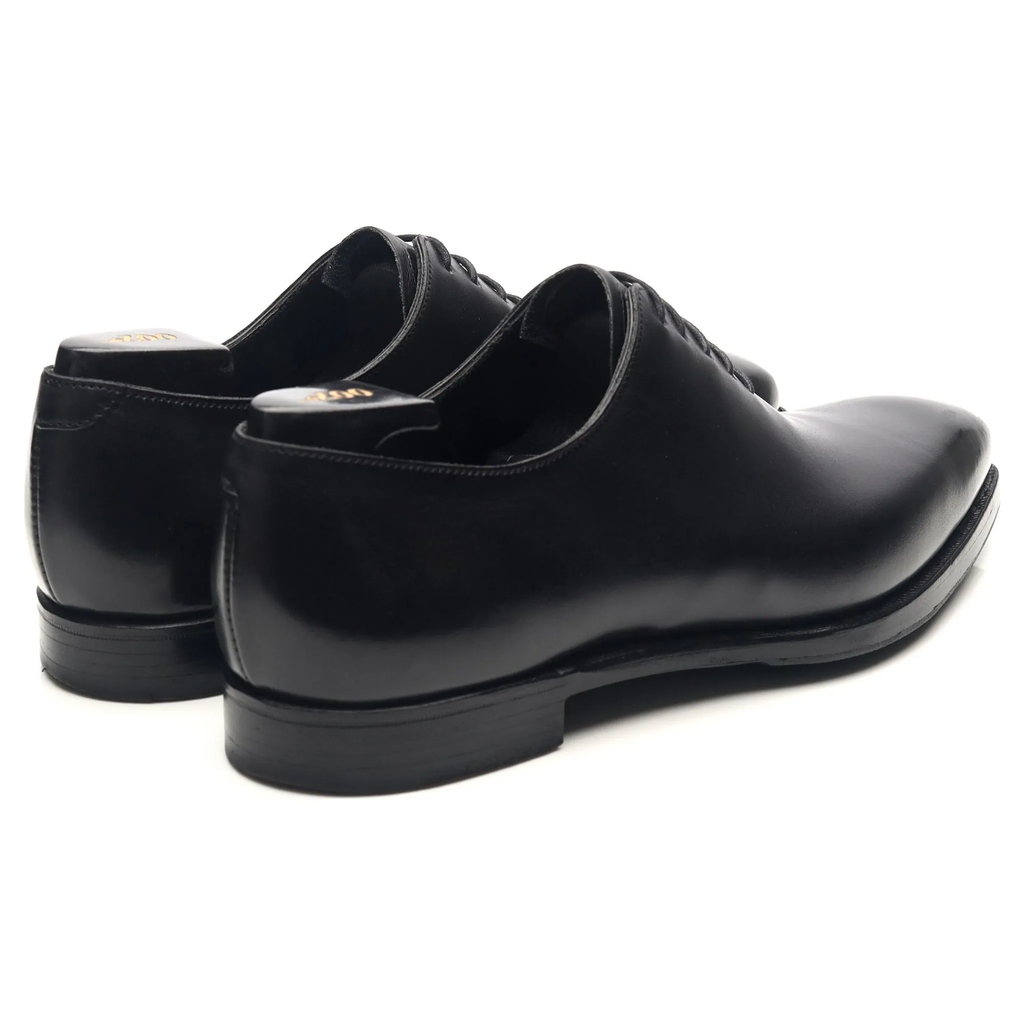 'James 007' Black Leather Wholecut Oxford UK 6.5 E