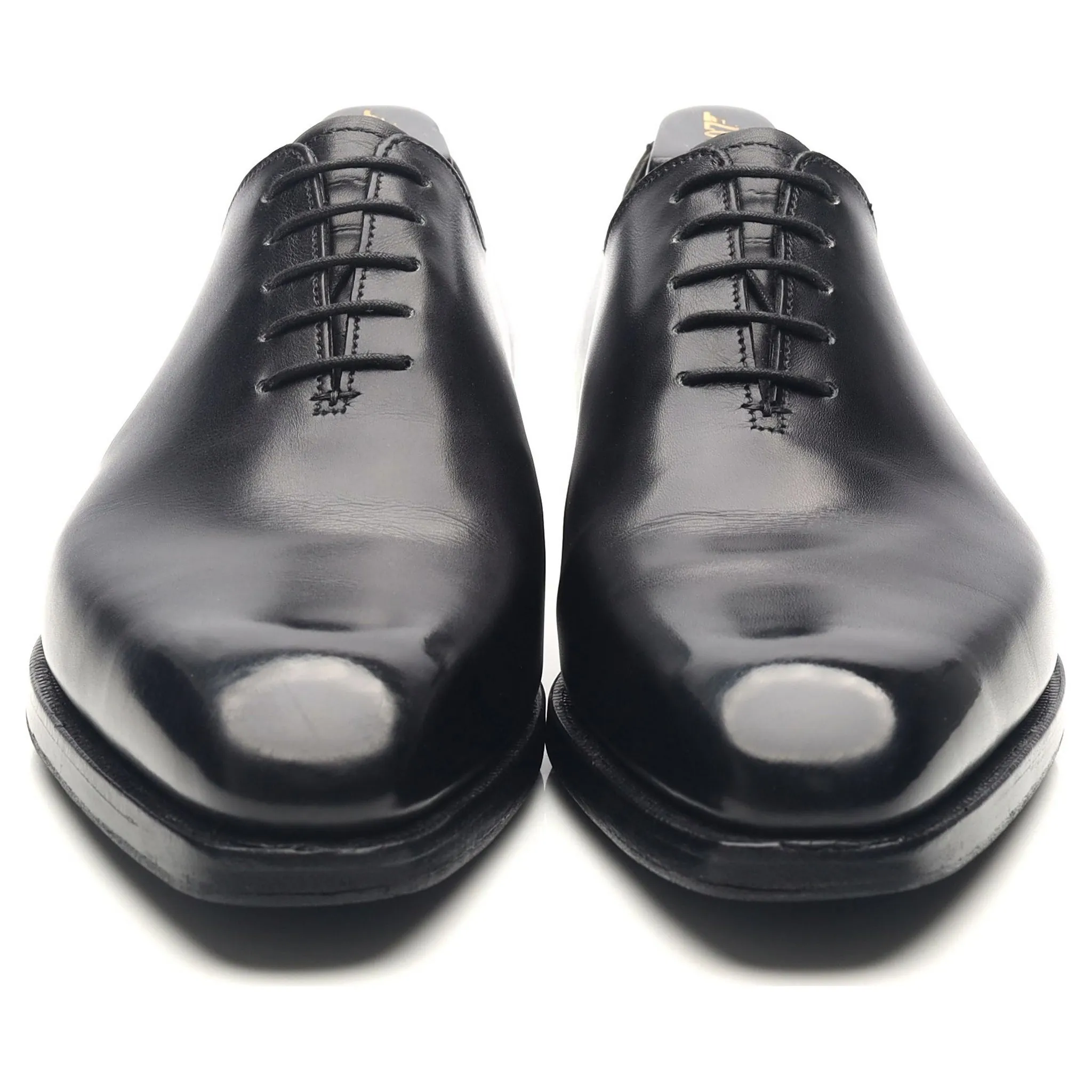 'James 007' Black Leather Wholecut Oxford UK 6.5 E