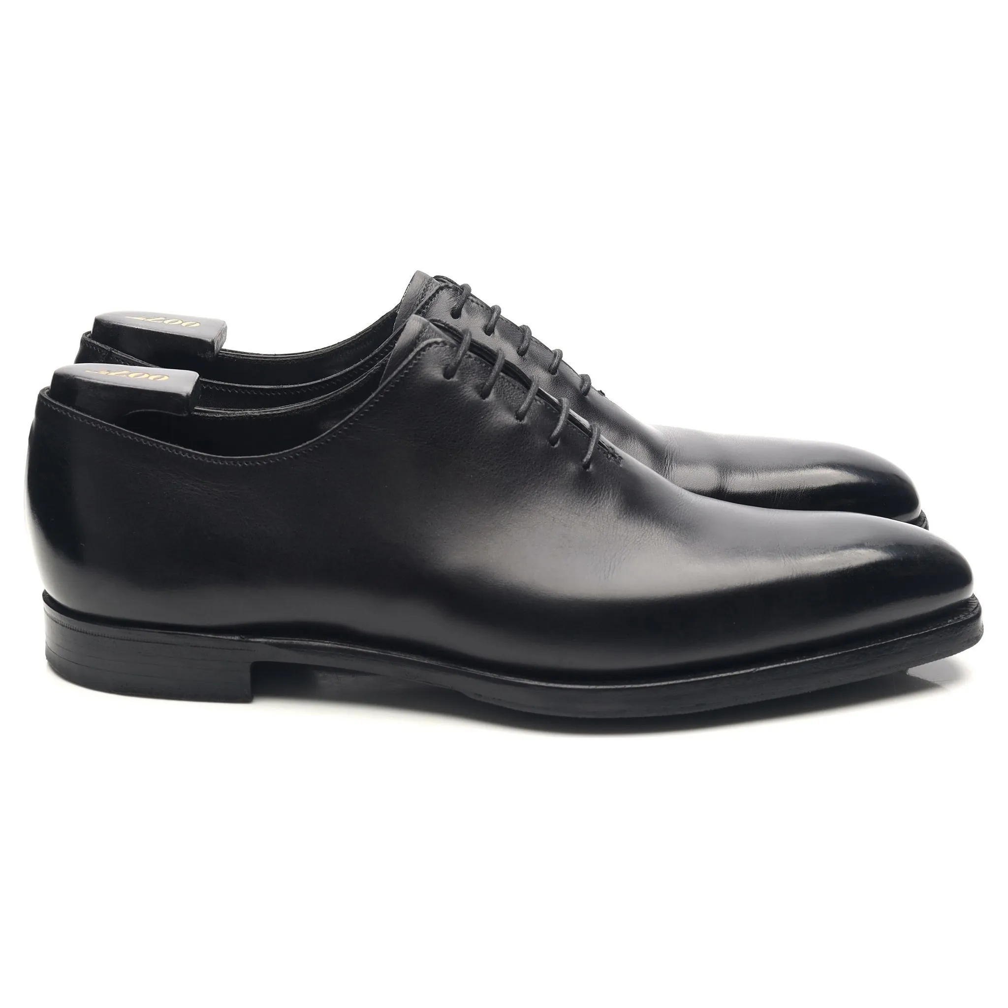 'James 007' Black Leather Wholecut Oxford UK 6.5 E