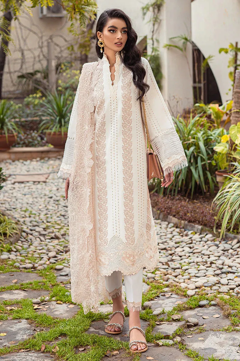 JASMINE MCP-01 | Mushq Summer Bloom Casual Pret ‘22 | Unstitched Embroidered Cotton Net Suits