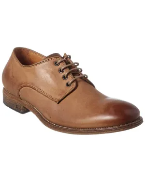 JOHN VARVATOS Men's Wood Brown Stanton Laceless Derby NWOB