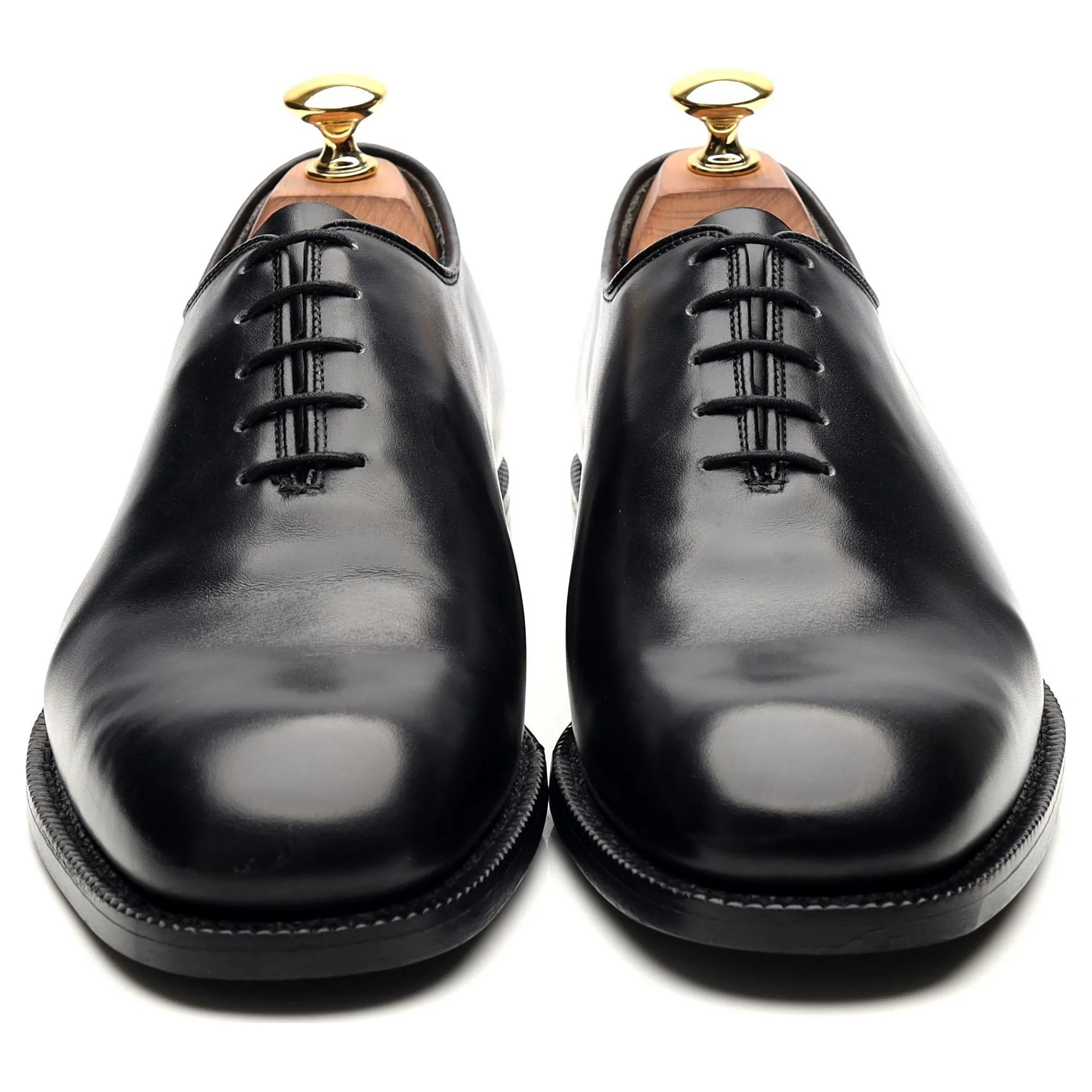 'Jovi' Black Leather Wholecut Oxford UK 6.5 F