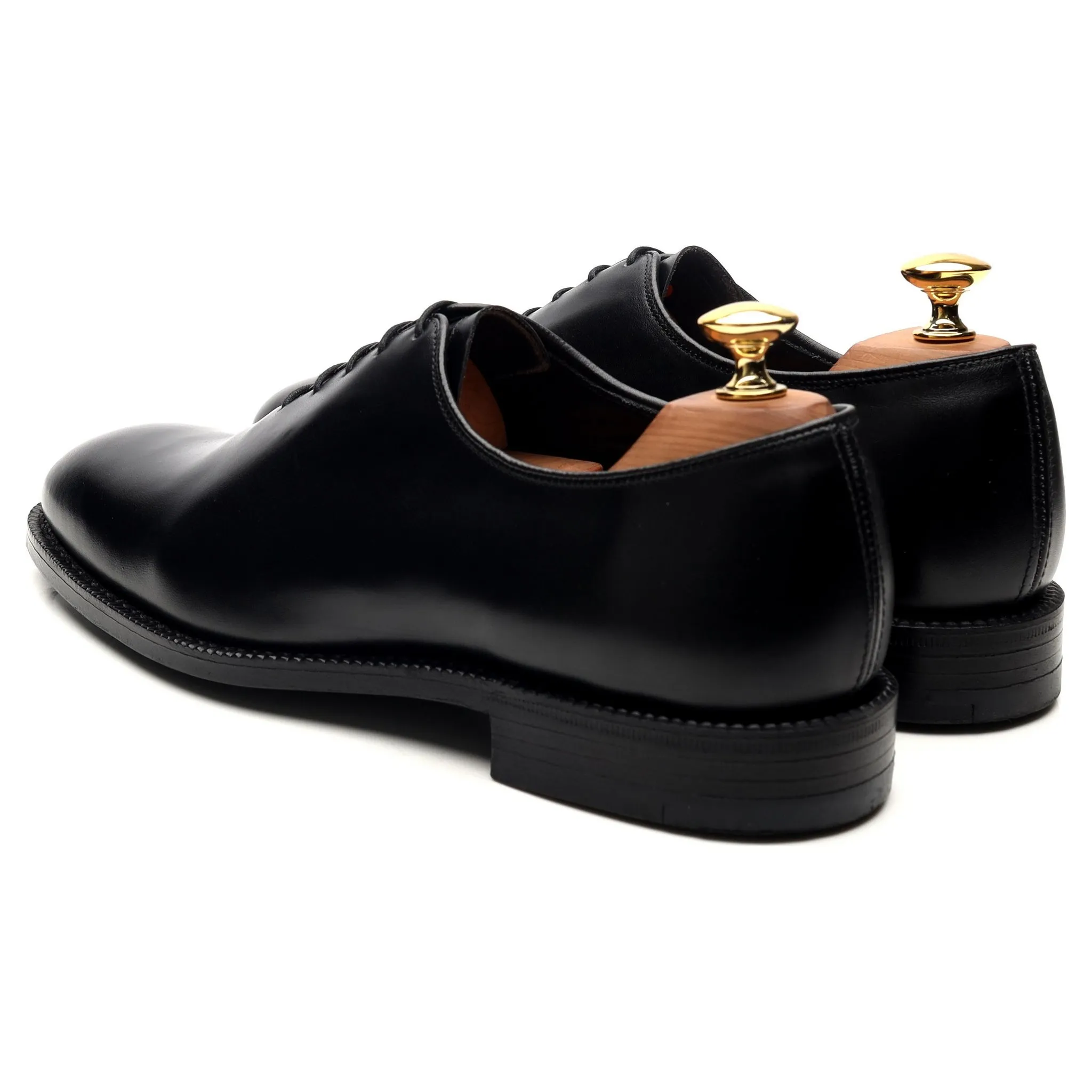 'Jovi' Black Leather Wholecut Oxford UK 6.5 F