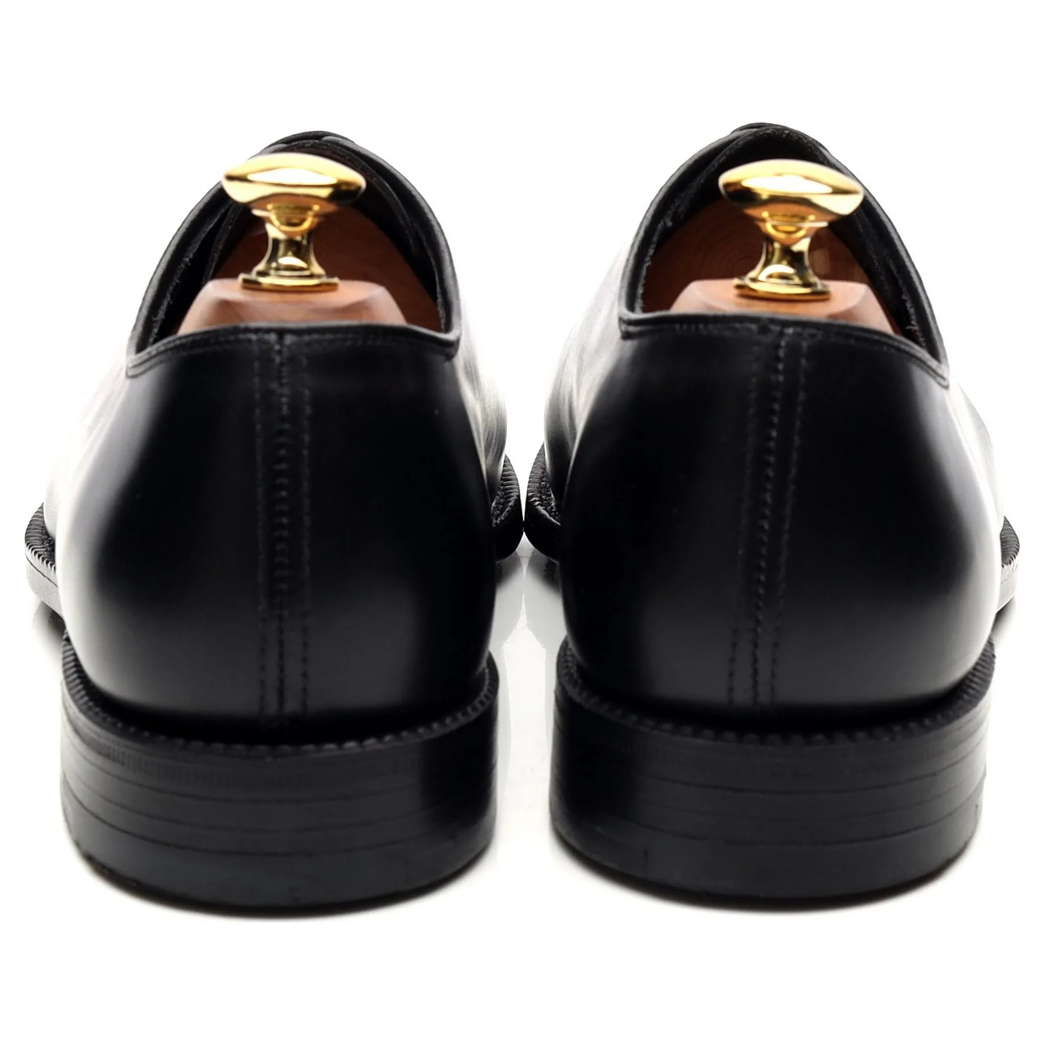 'Jovi' Black Leather Wholecut Oxford UK 6.5 F