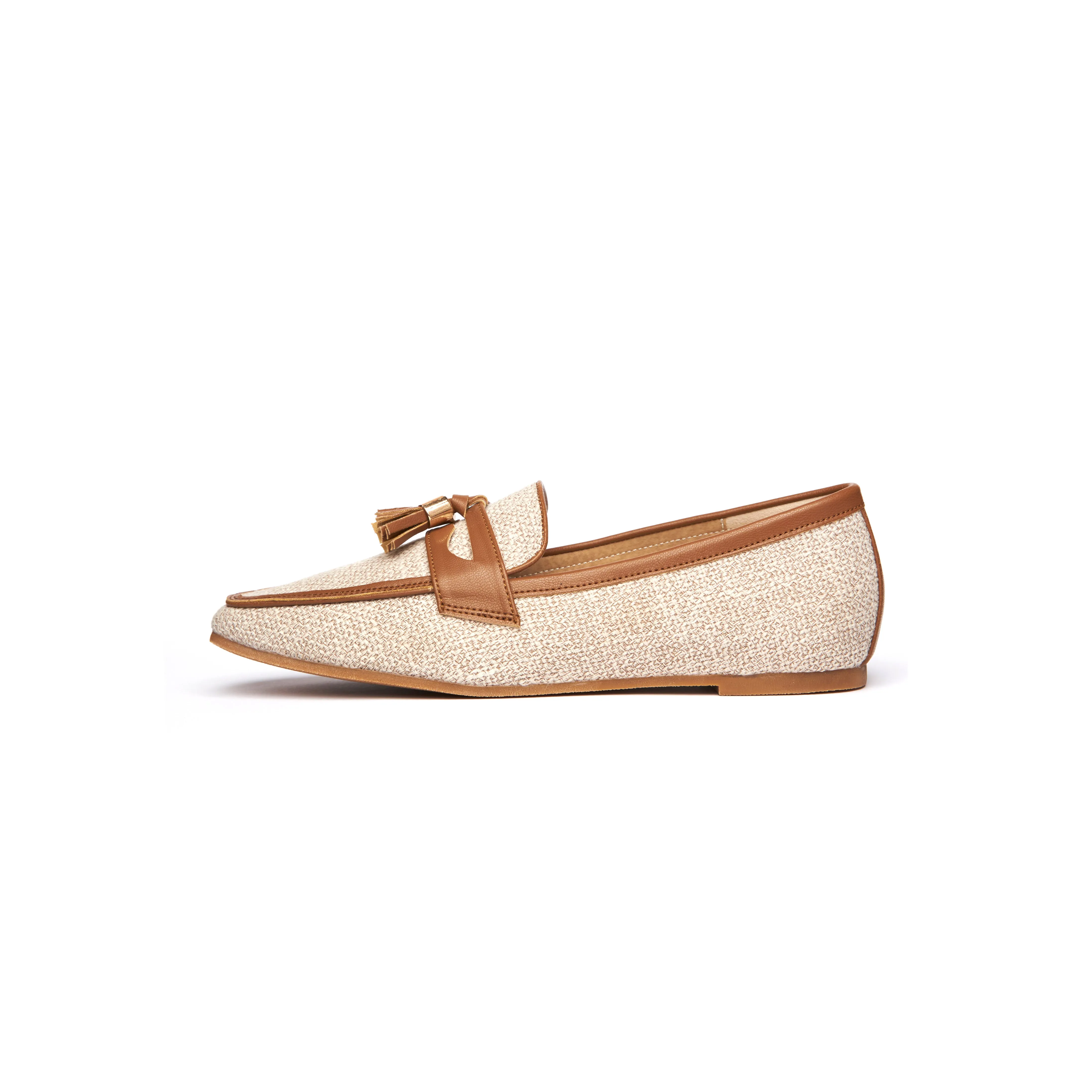 Kenni Tassel Loafers - Nude ( BEIN )
