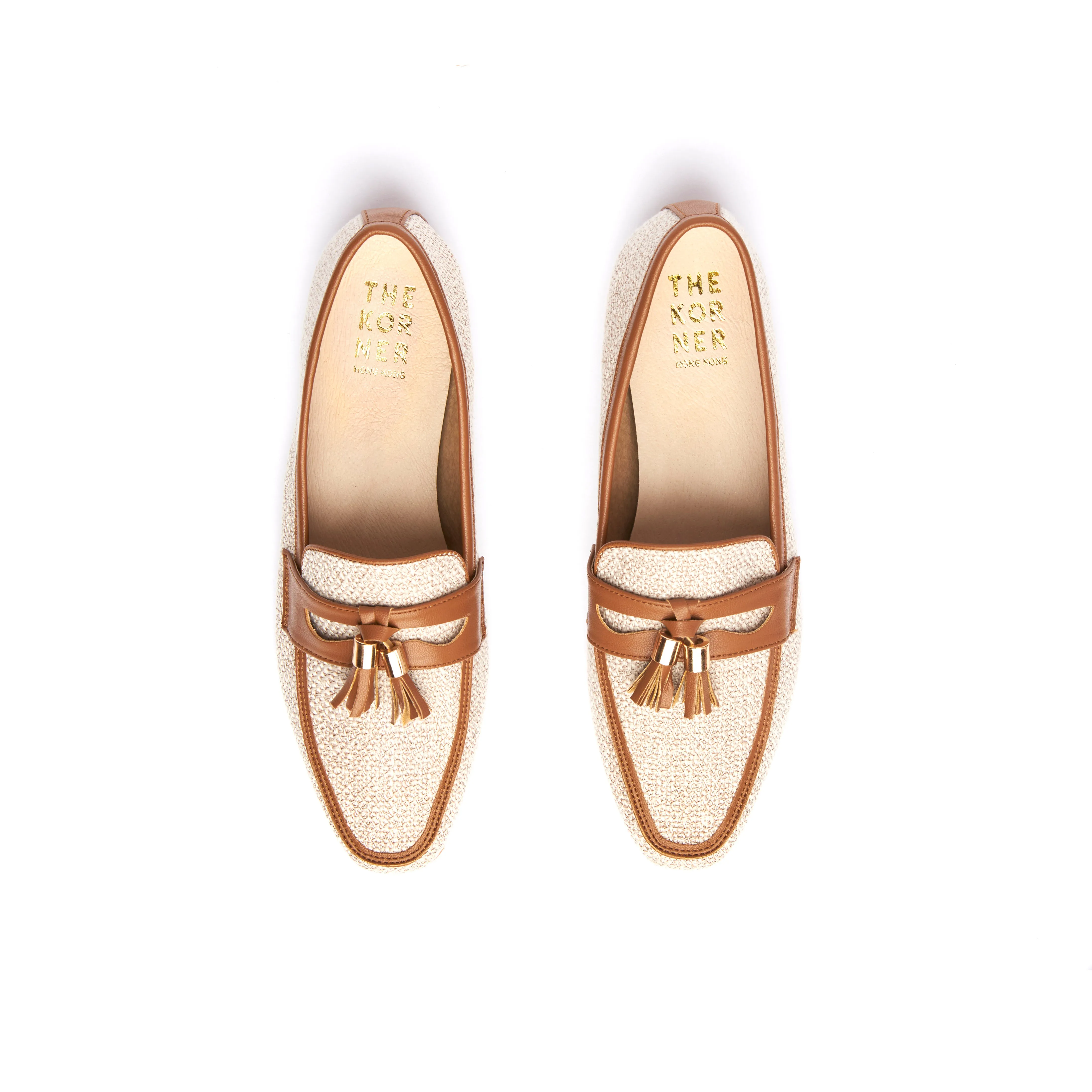 Kenni Tassel Loafers - Nude ( BEIN )