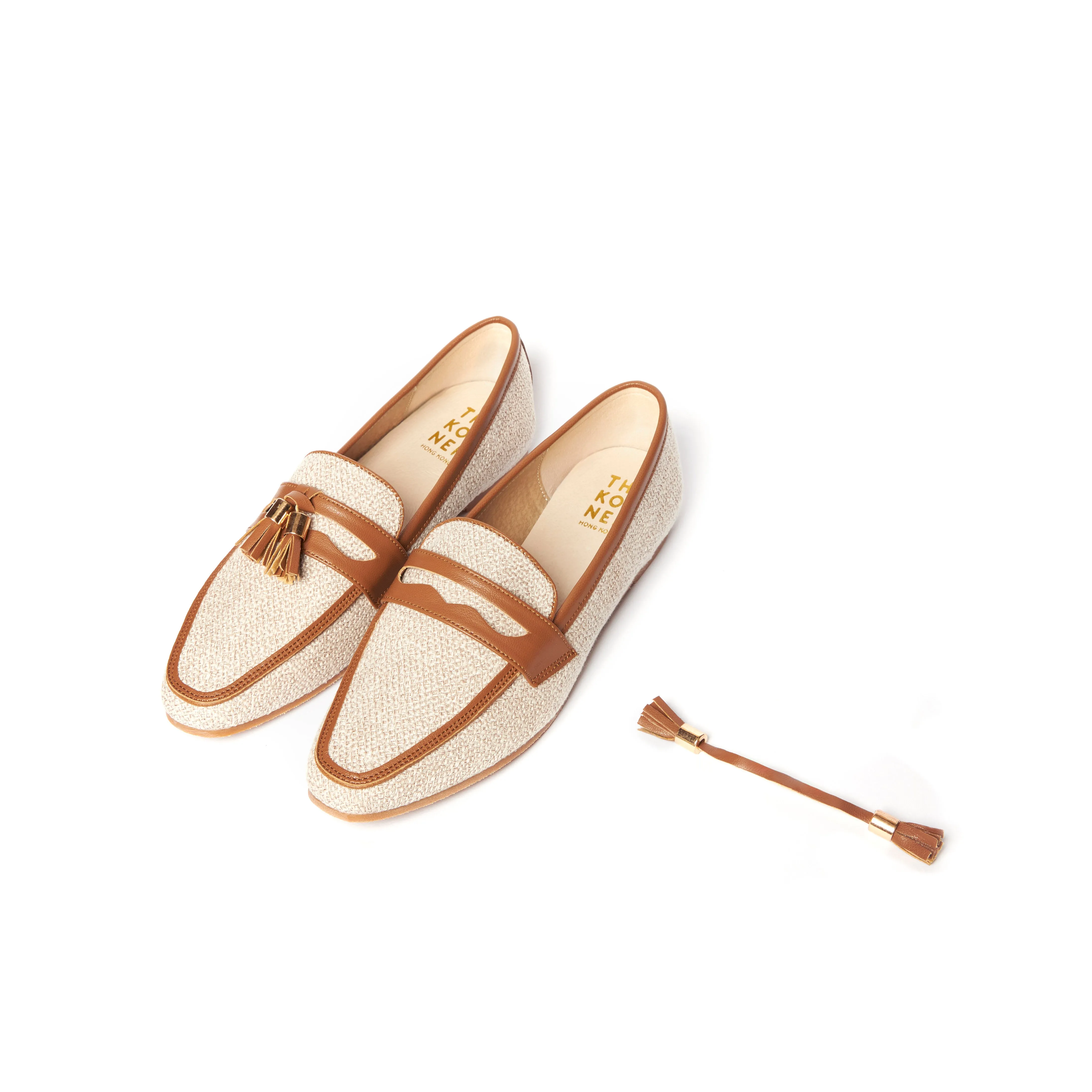 Kenni Tassel Loafers - Nude ( BEIN )