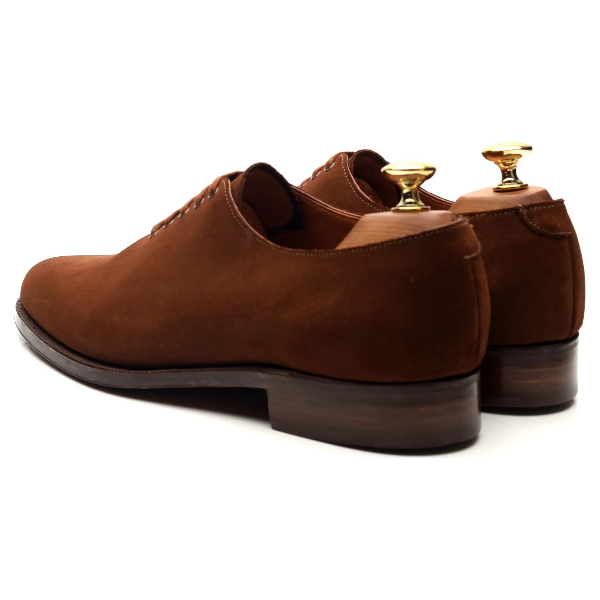 'Kent' Brown Suede Wholecut Oxford UK 7 E