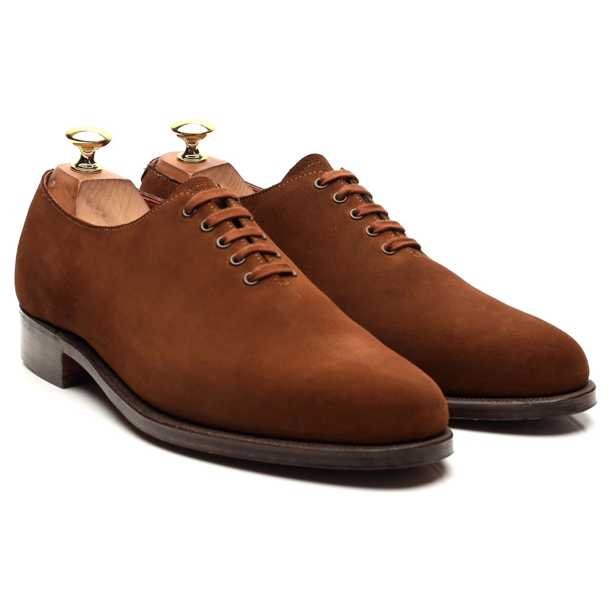 'Kent' Brown Suede Wholecut Oxford UK 7 E