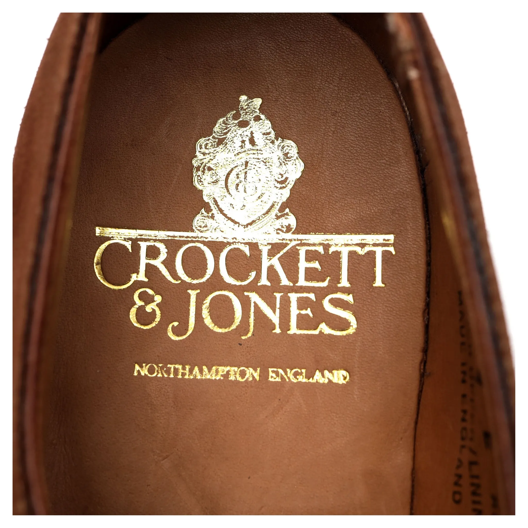 'Kent' Brown Suede Wholecut Oxford UK 7 E