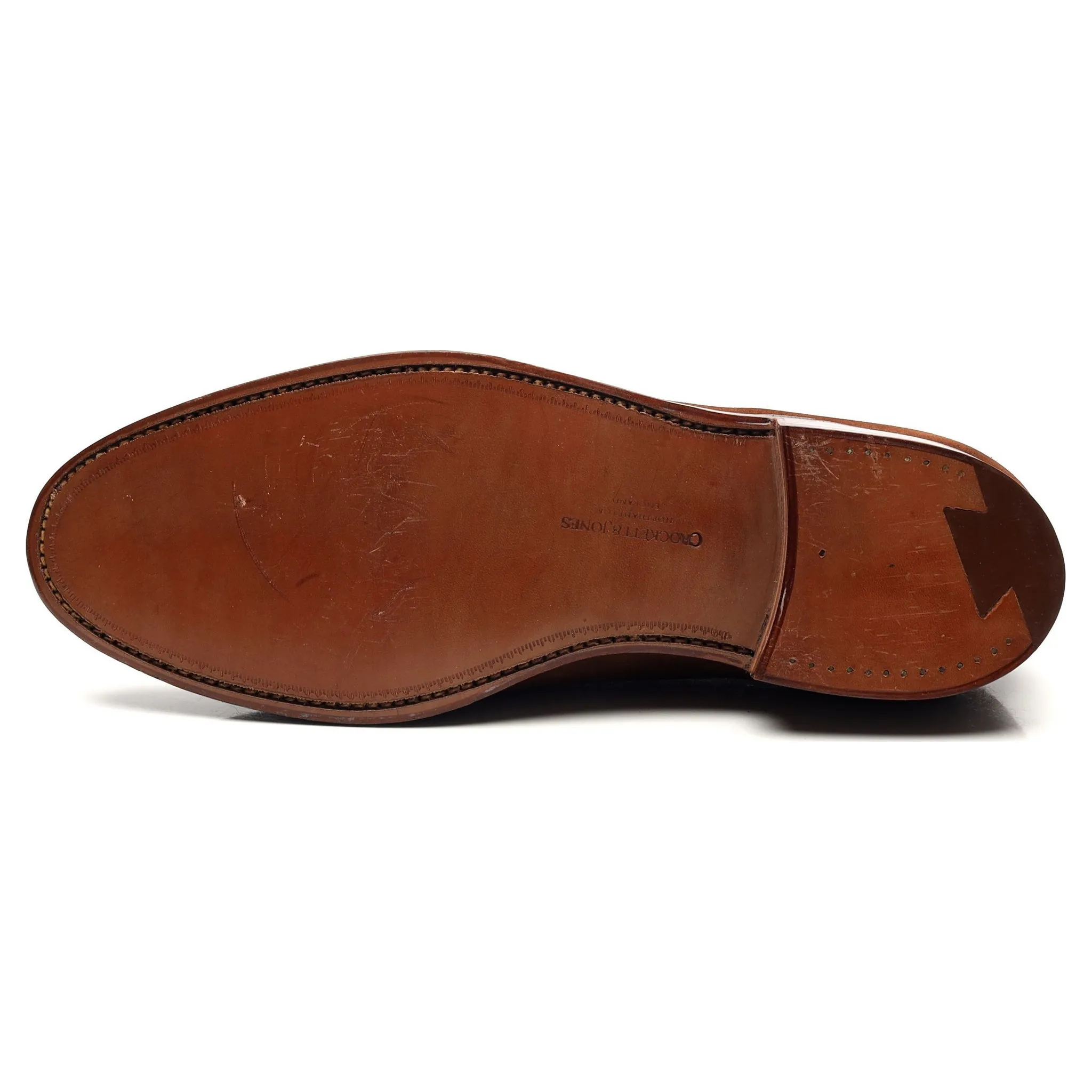 'Kent' Brown Suede Wholecut Oxford UK 7 E