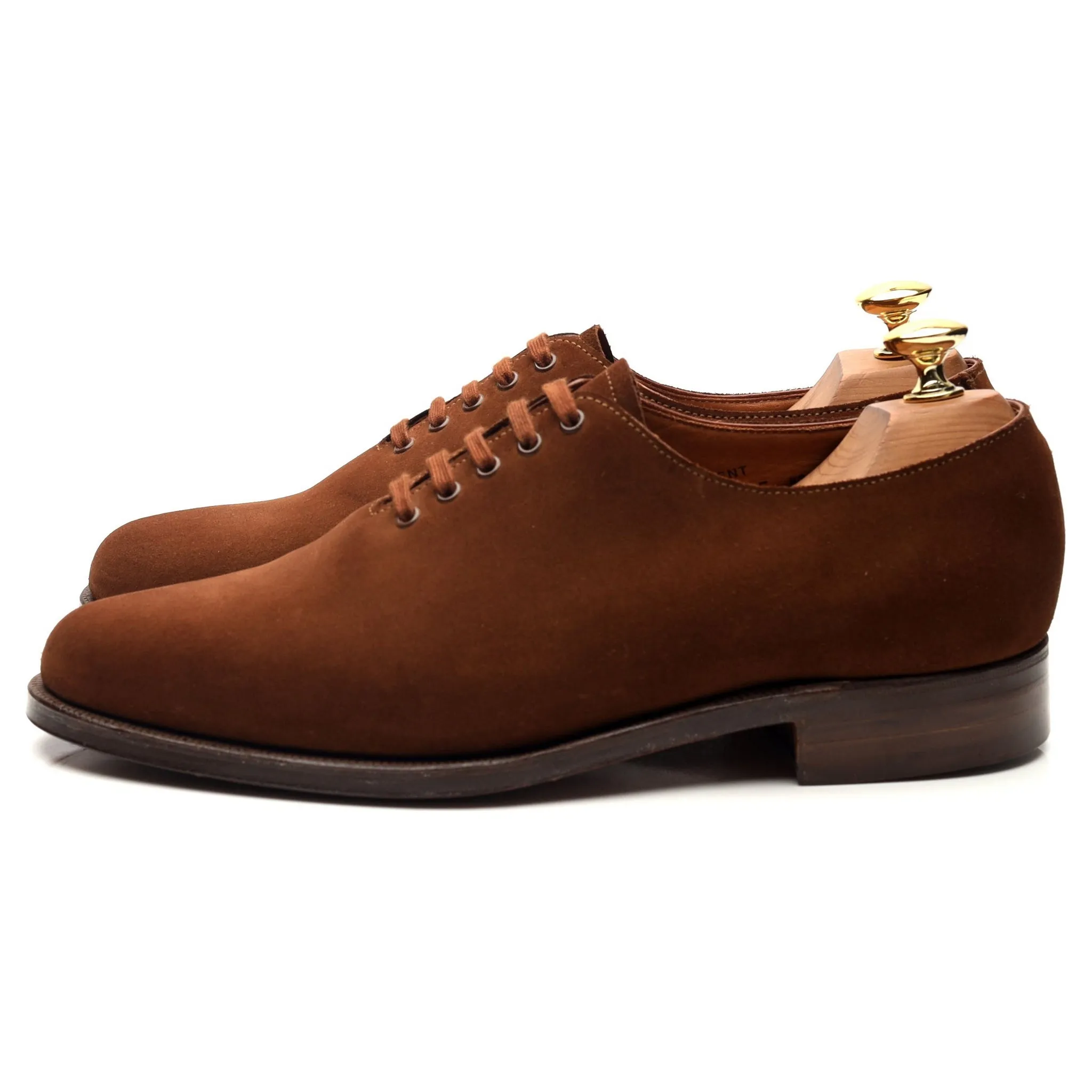 'Kent' Brown Suede Wholecut Oxford UK 7 E