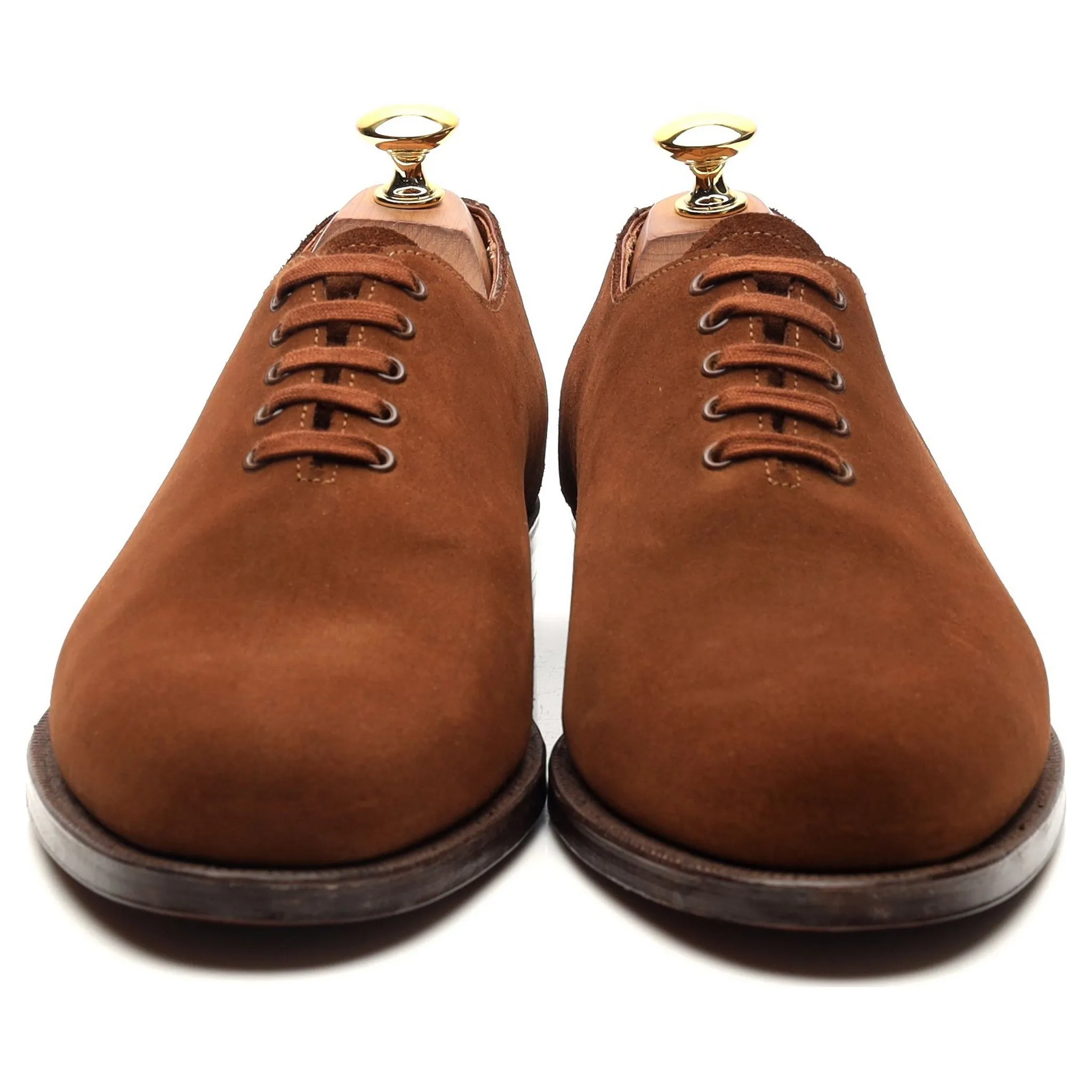 'Kent' Brown Suede Wholecut Oxford UK 7 E