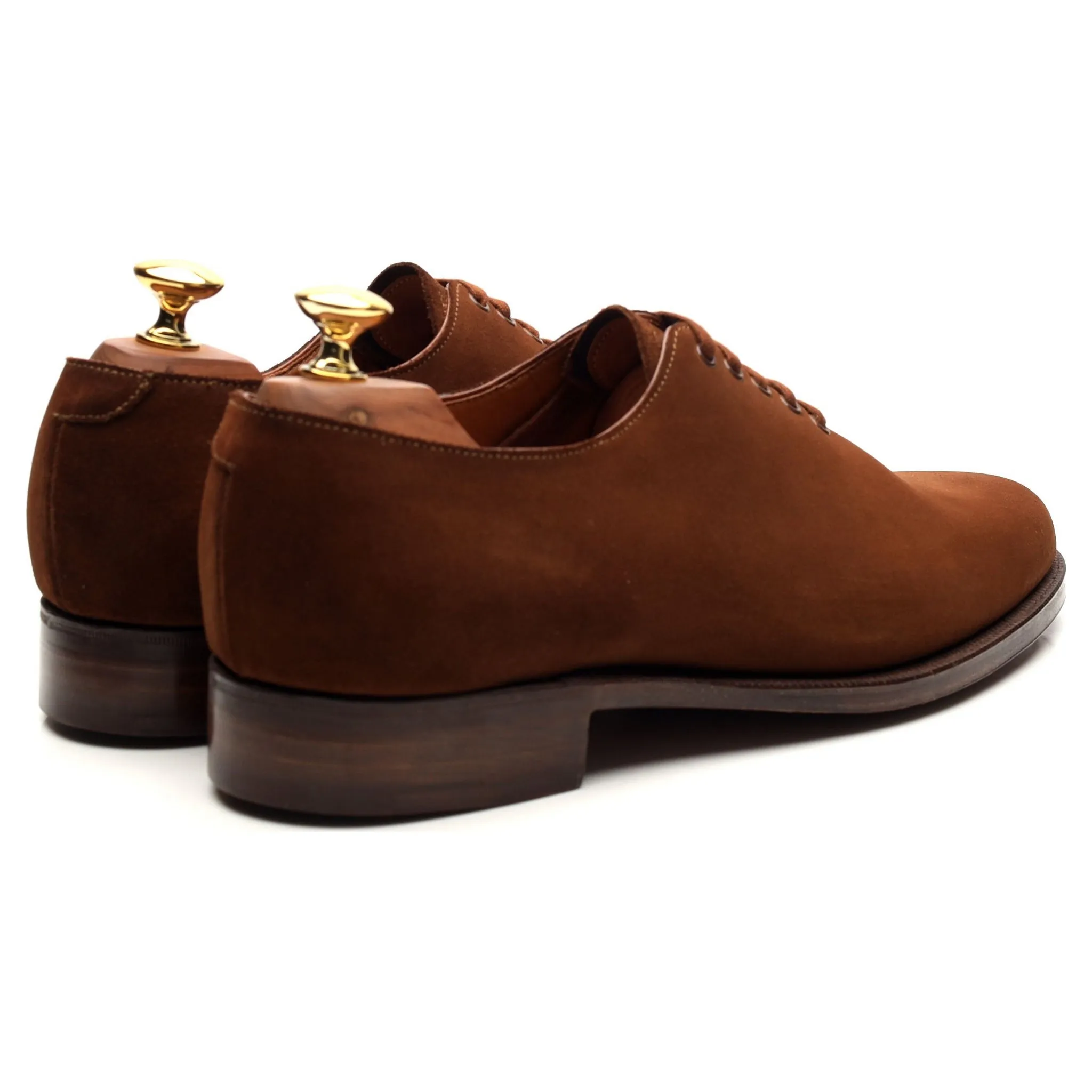 'Kent' Brown Suede Wholecut Oxford UK 7 E