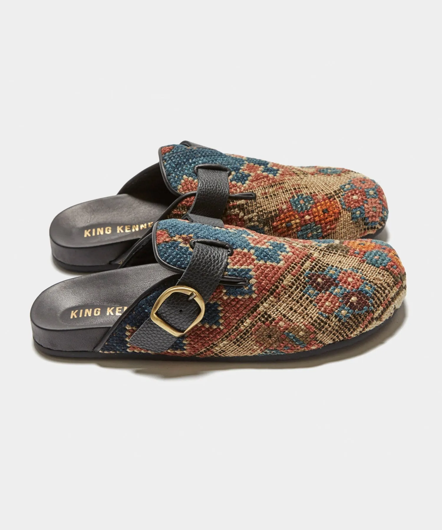 King Kennedy Rug Mules
