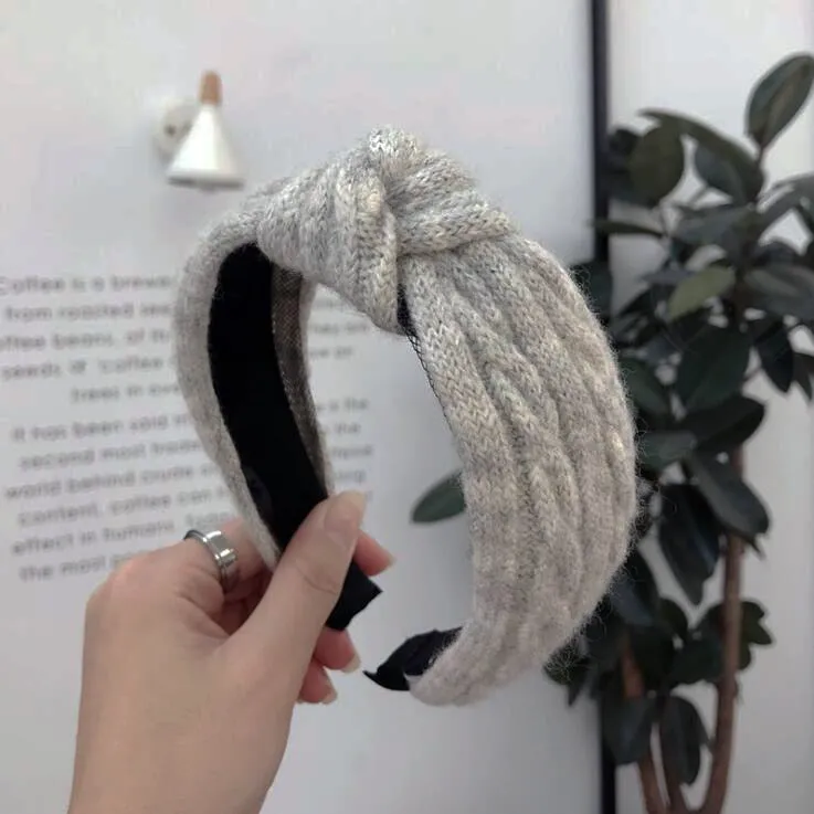 Knotted Knit Casual Headbands