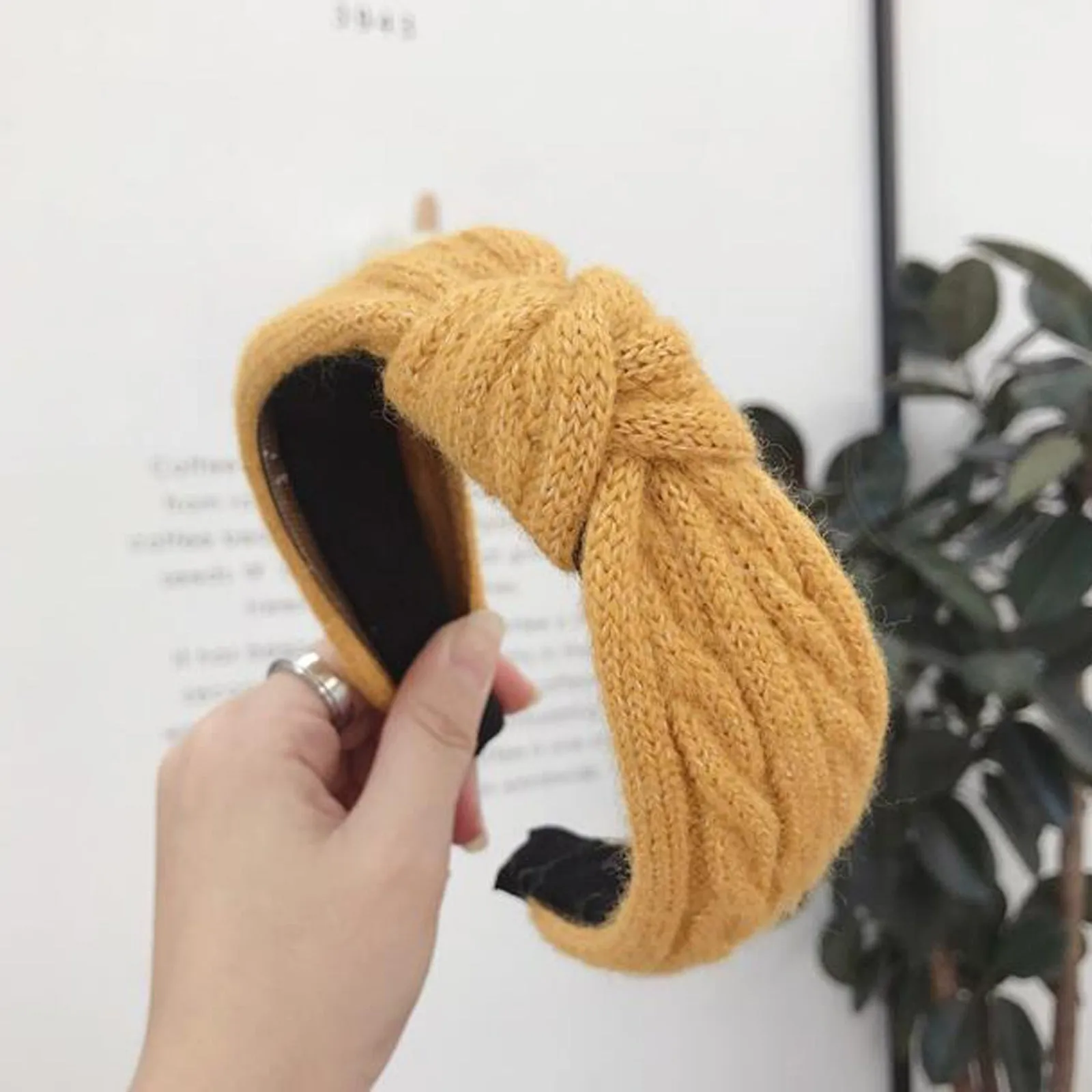 Knotted Knit Casual Headbands