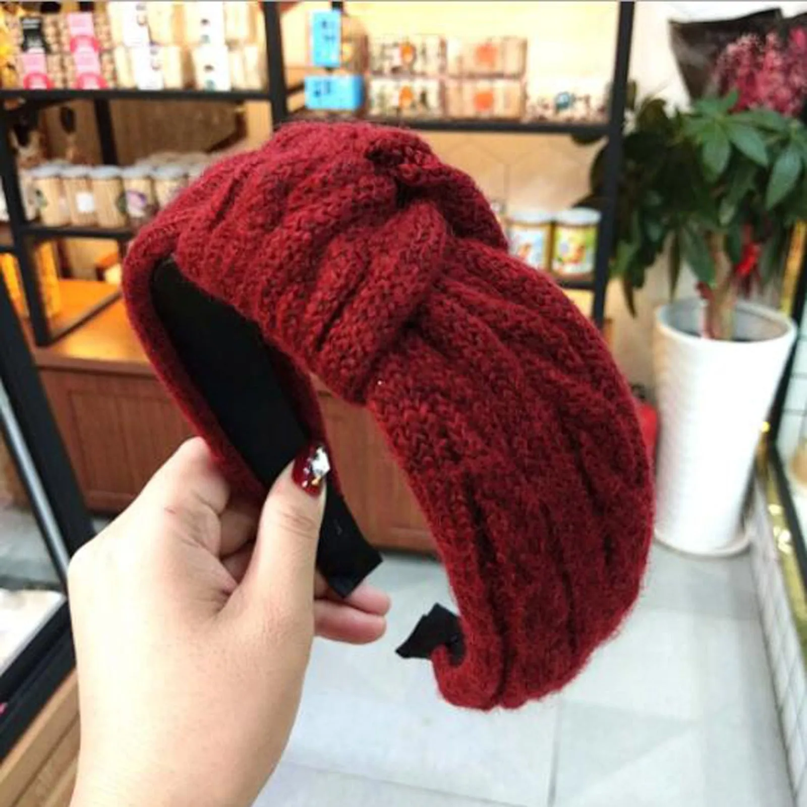 Knotted Knit Casual Headbands