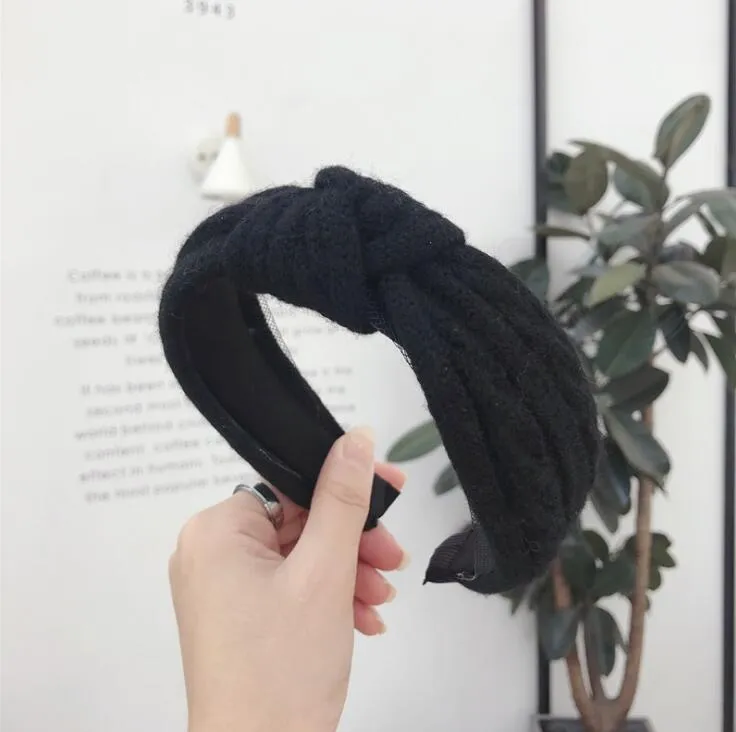 Knotted Knit Casual Headbands
