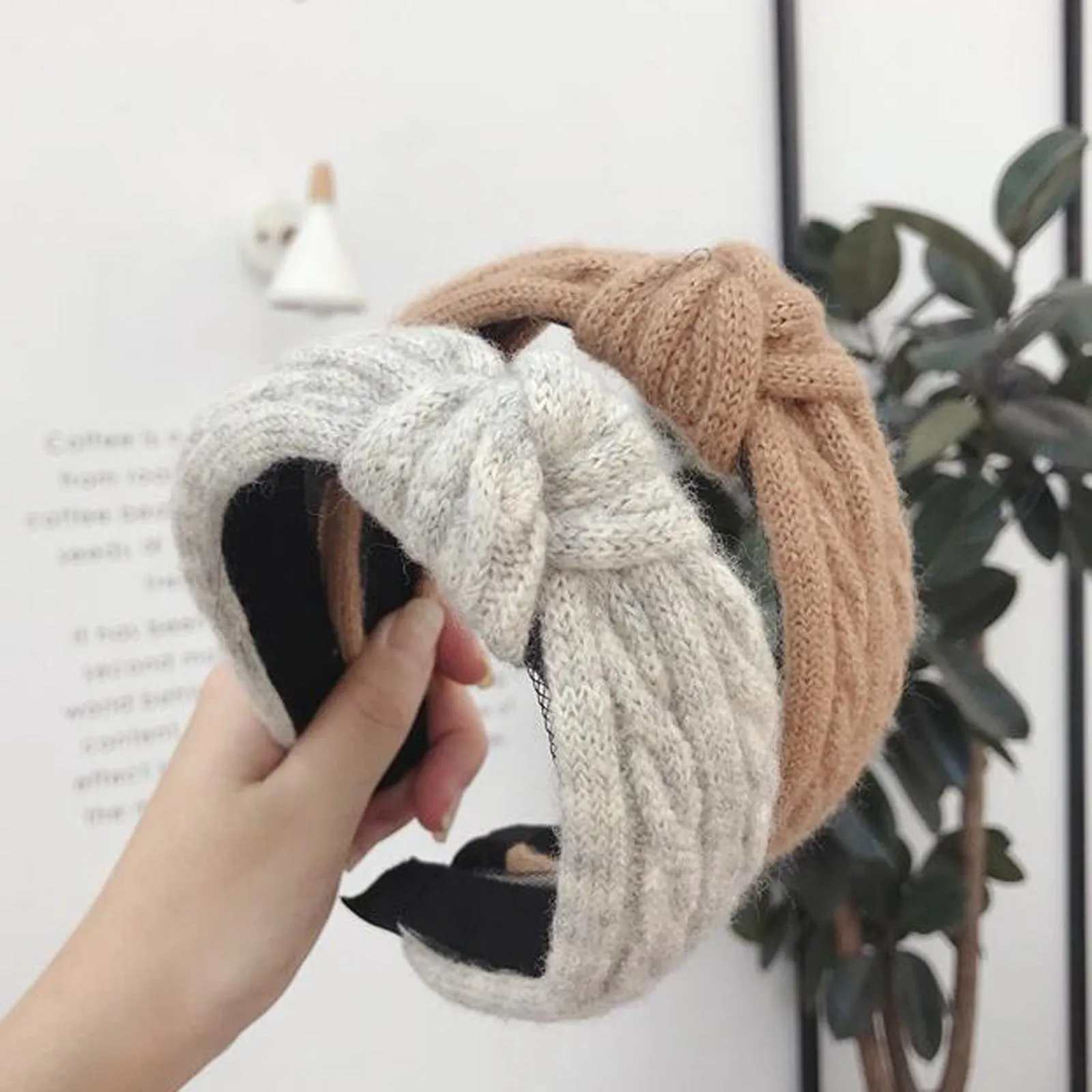 Knotted Knit Casual Headbands
