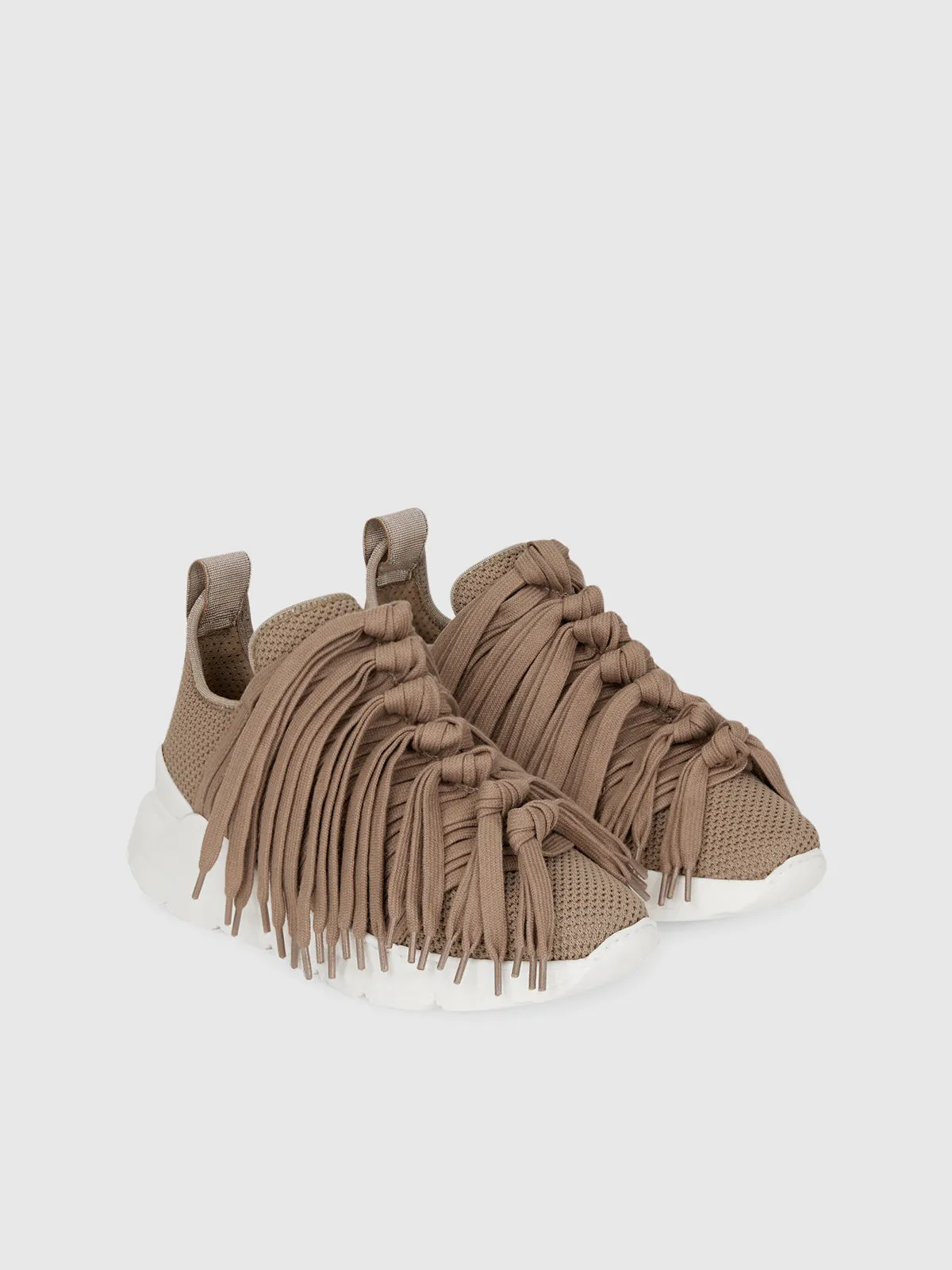LACE42 SNEAKERS IN BROWN