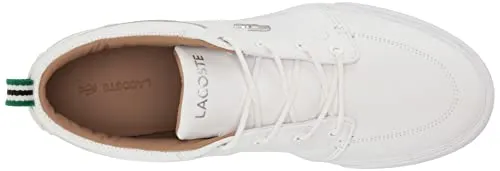 Lacoste Mens Bayliss Sneaker, Deep White, 10.5
