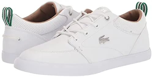 Lacoste Mens Bayliss Sneaker, Deep White, 10.5