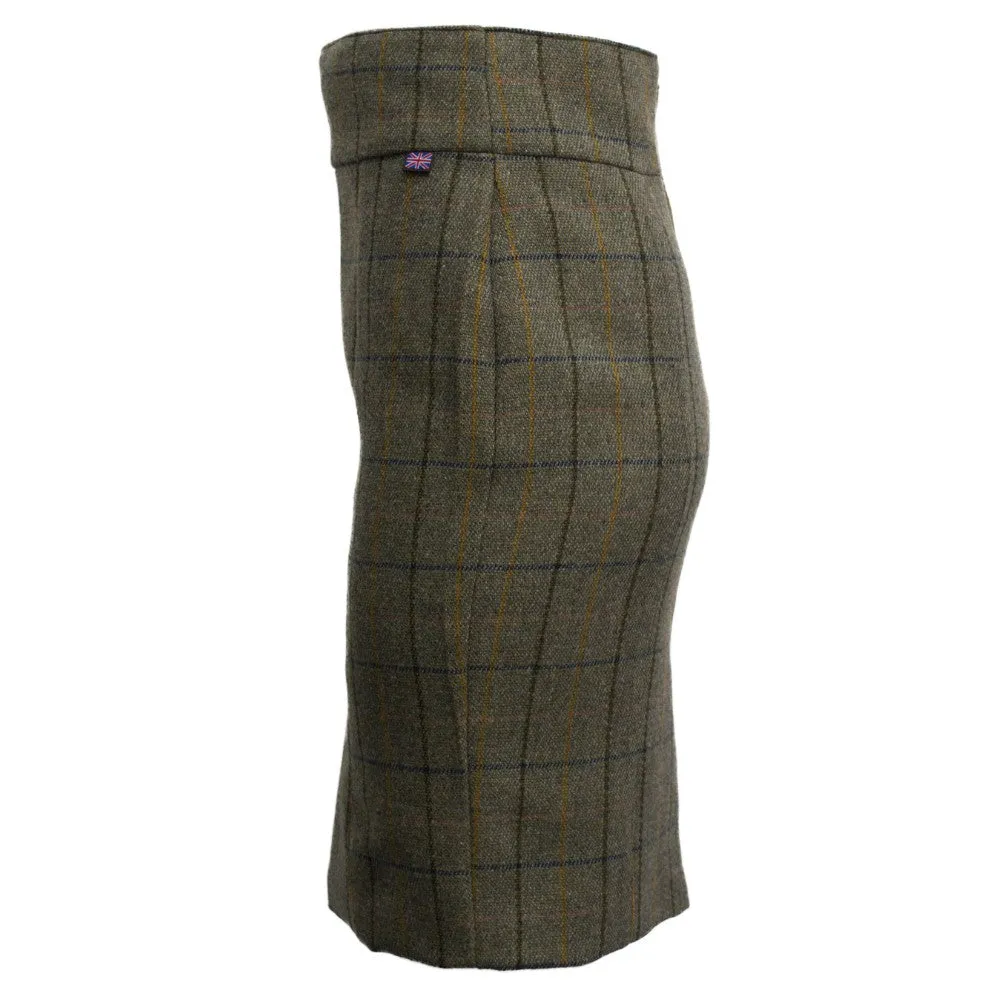 Ladies Derby Tweed Skirt