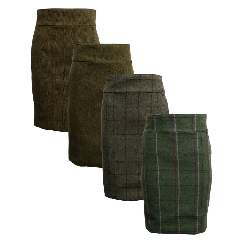 Ladies Derby Tweed Skirt